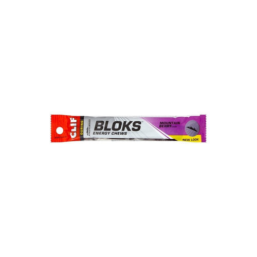 Clif Shot Blok Energy Chews Mountain Berry