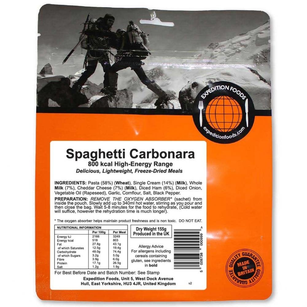 Expedition Foods Spaghetti Carbonara  MRK 109
