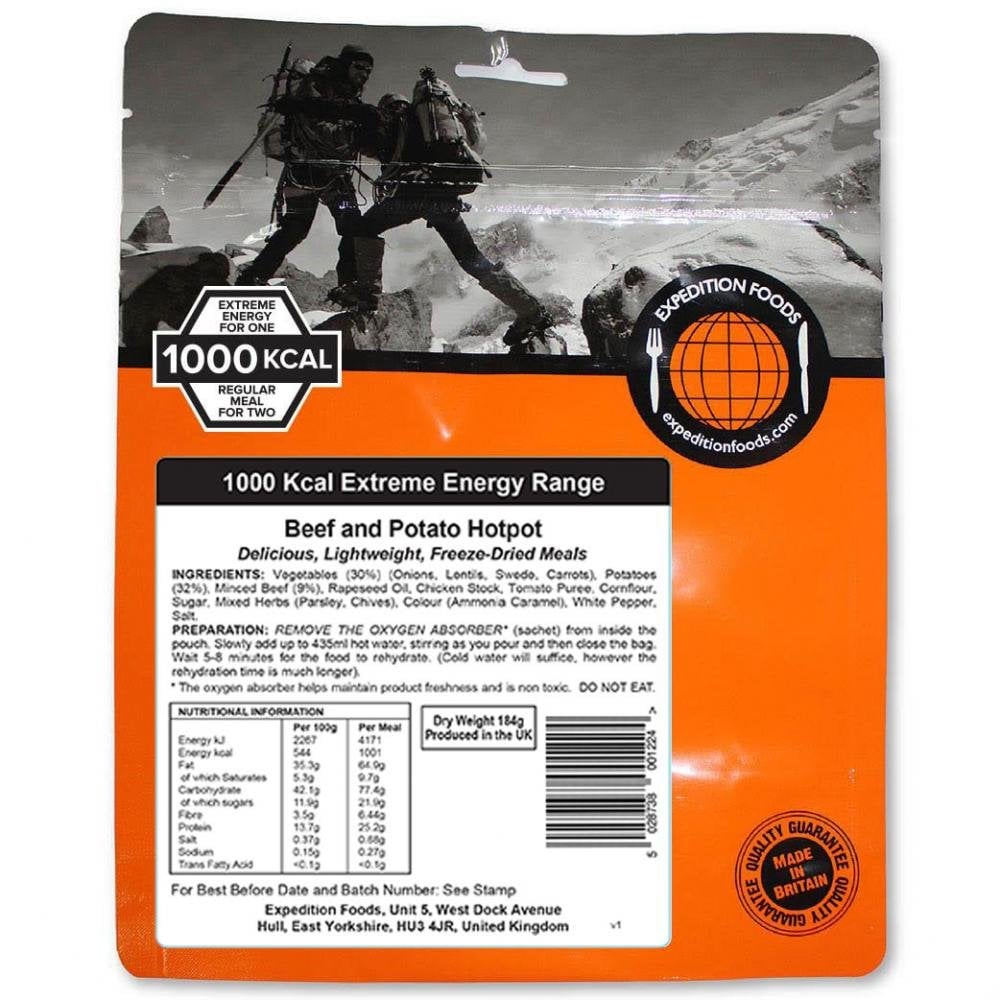 Expedition Foods Beef and Potato Hotpot  MRK 121