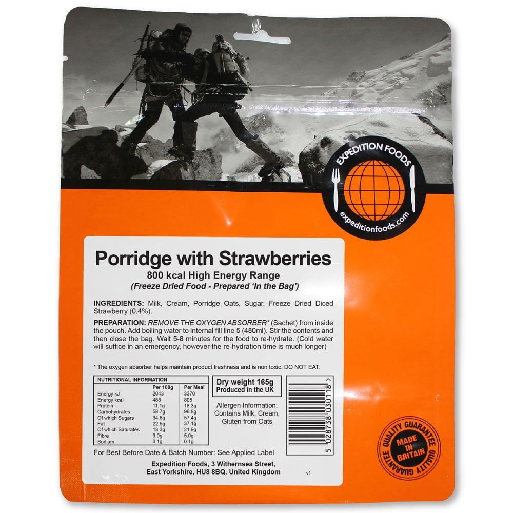 Porridge with Strawberries  MRK 111