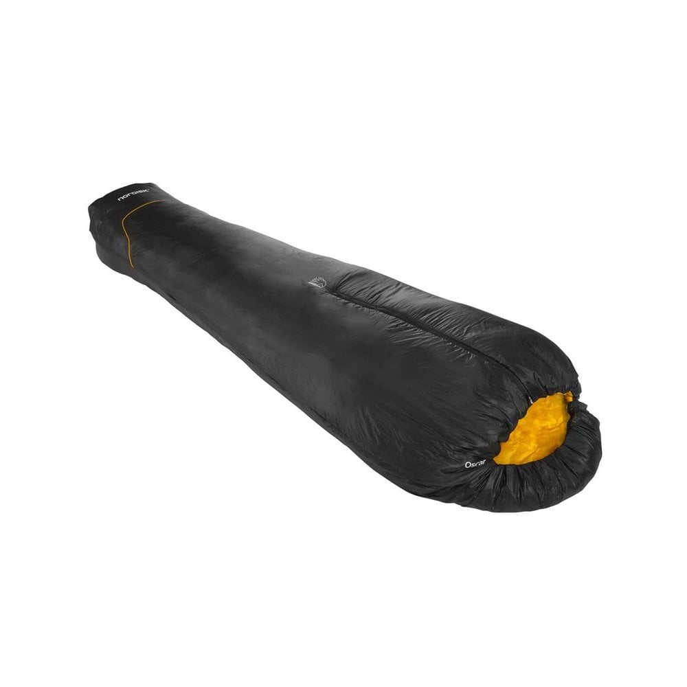 Nordisk Oscar Zero -2 Sleeping Bag Black Yellow Black