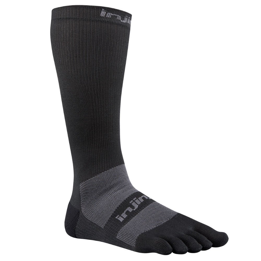 Injinji Ex-Celerator Compression Sock 2.0 Black