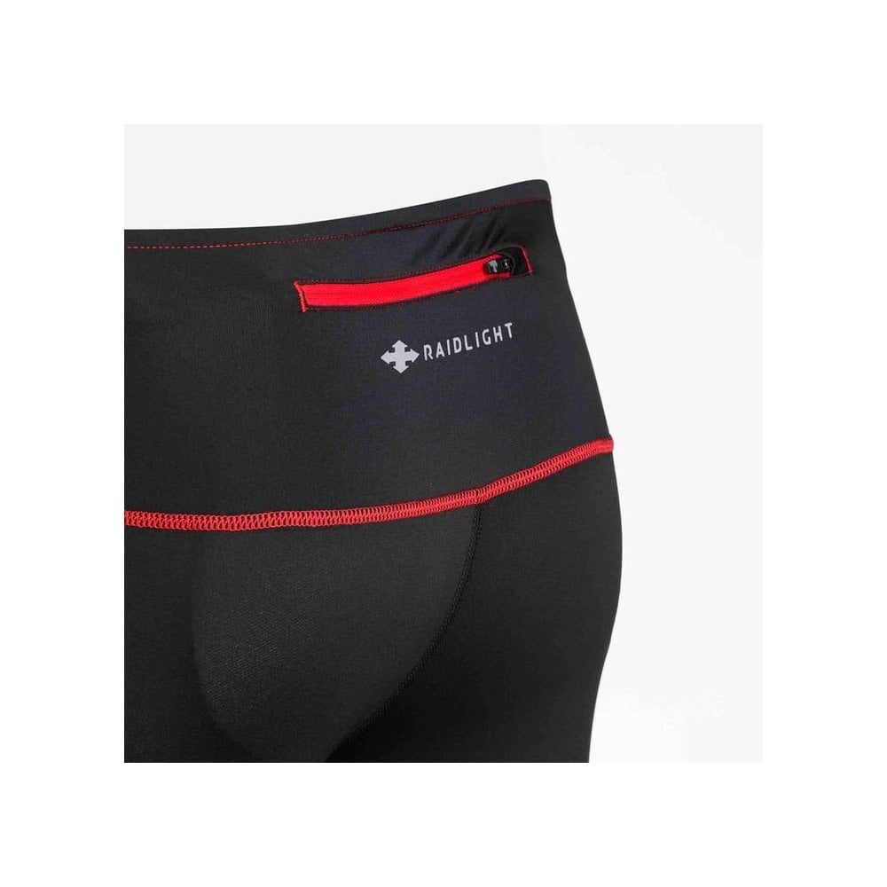 Raidlight Active Mens Running Tights 2019 Black Black