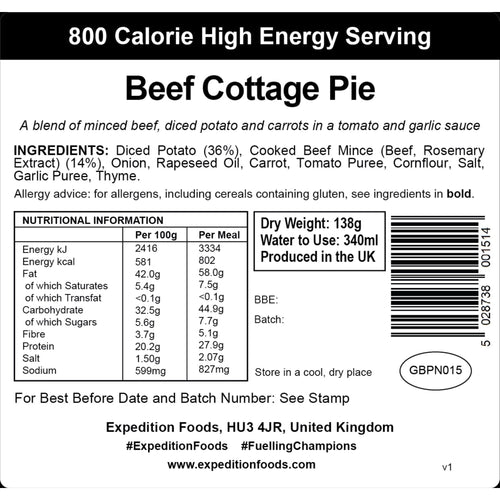 Beef Cottage Pie