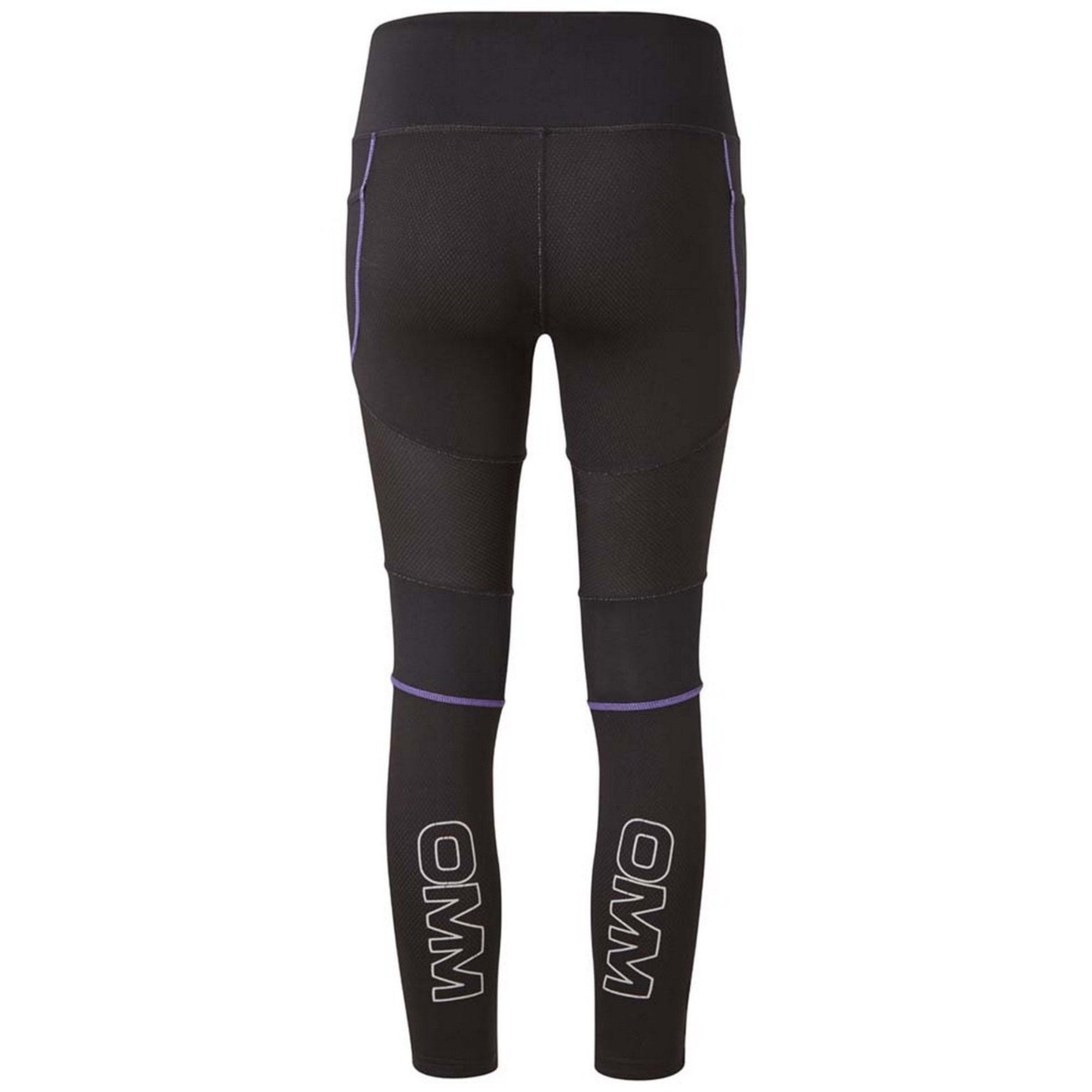 OMM Flash Winter Tights Women Black/Purple