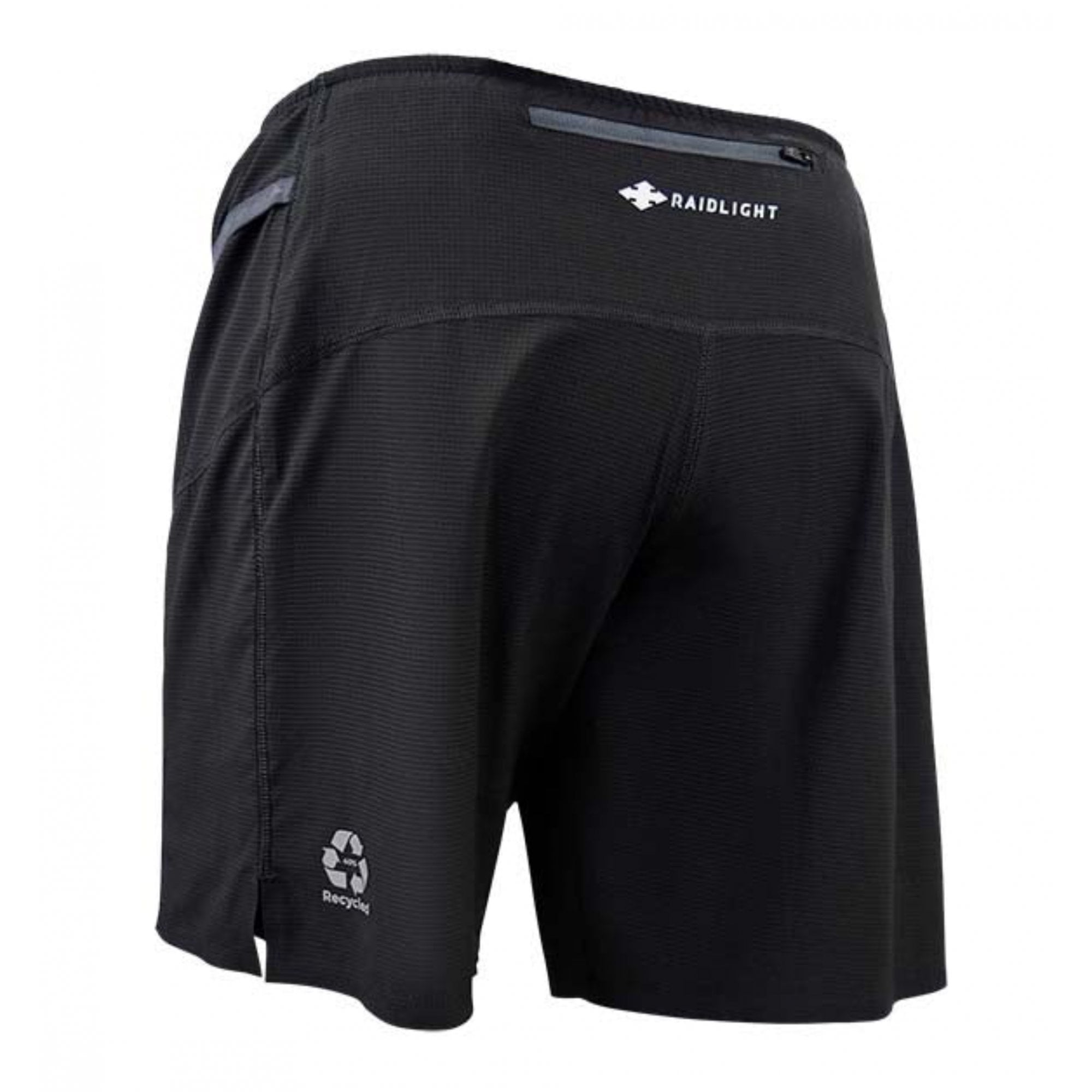 Raidlight R-Light 2 in 1 Shorts Black