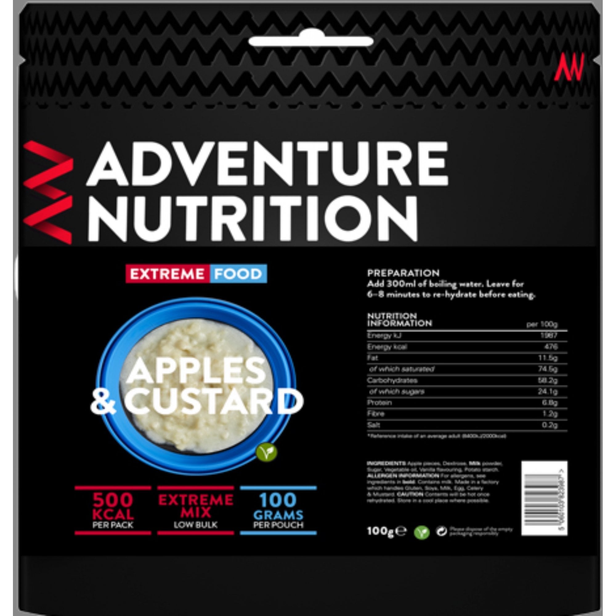 Porridge Oats with Blueberries High Energy MRK 129
