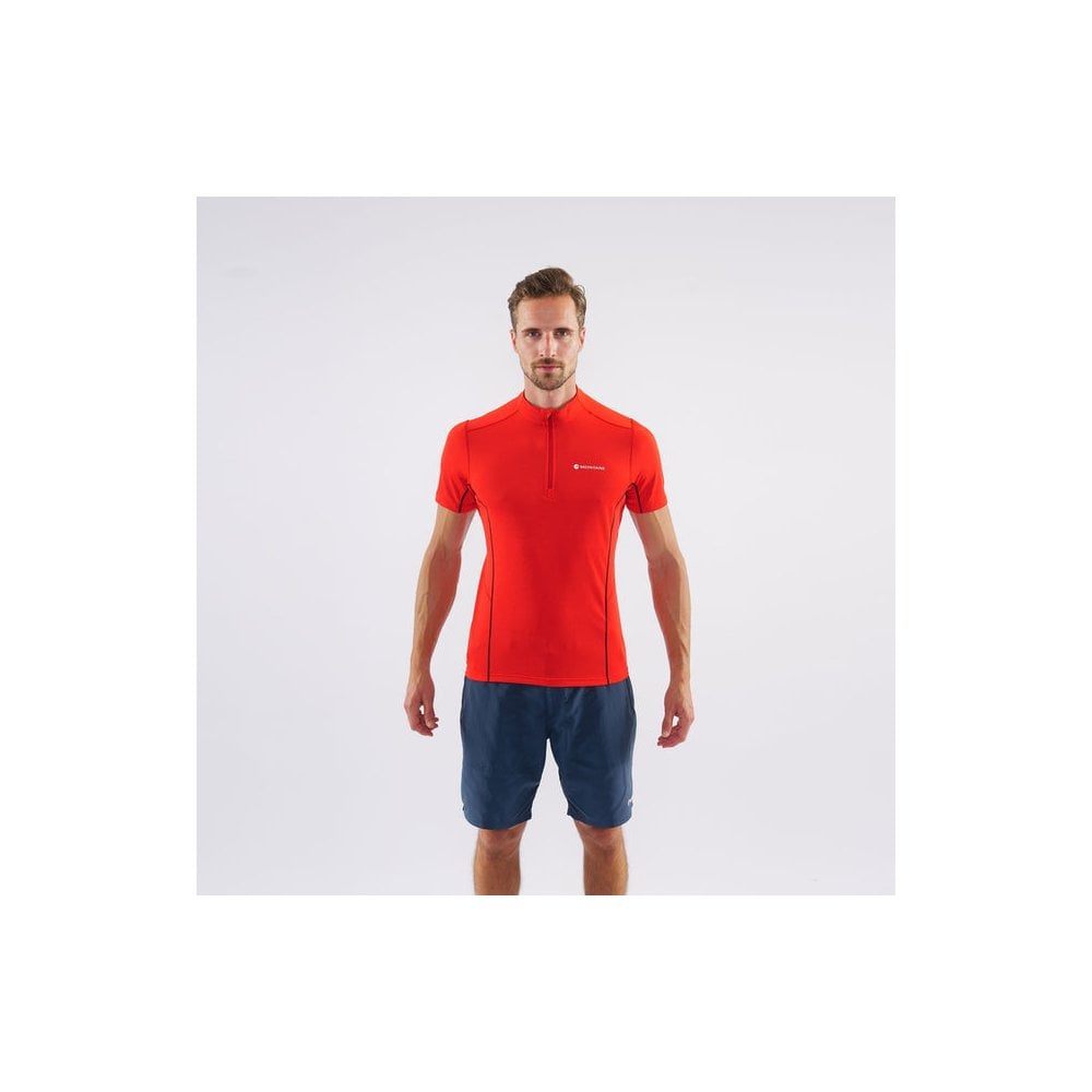 Montane Dart Zip Shirt Red