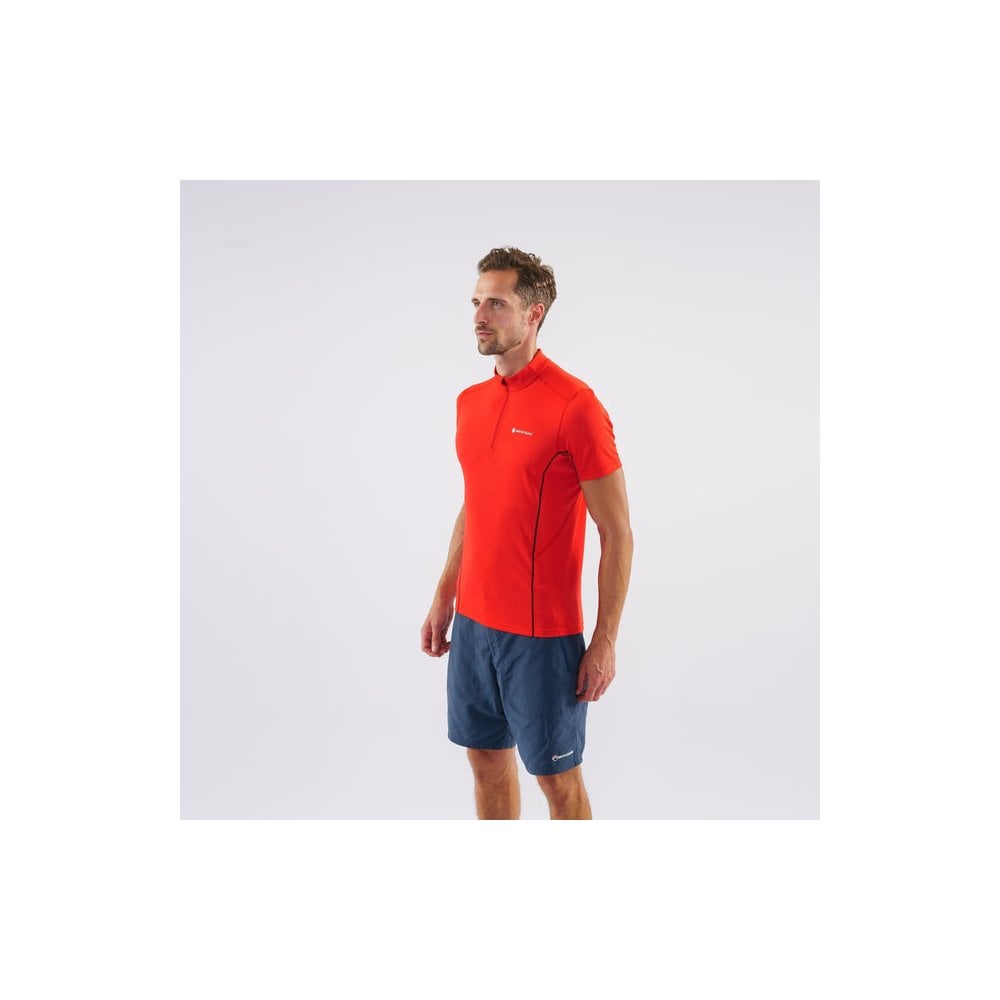 Montane Dart Zip Shirt Red