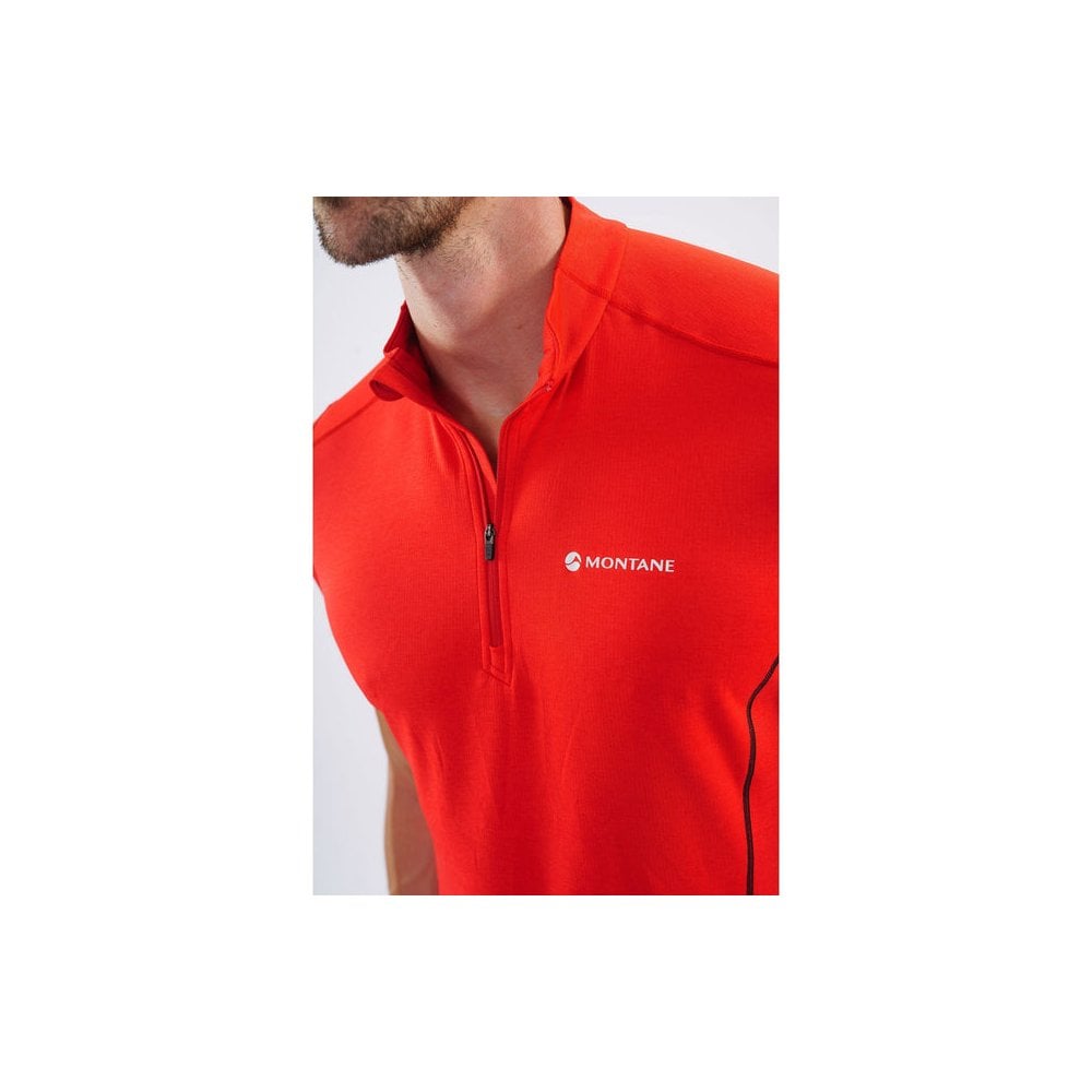 Montane Dart Zip Shirt Red