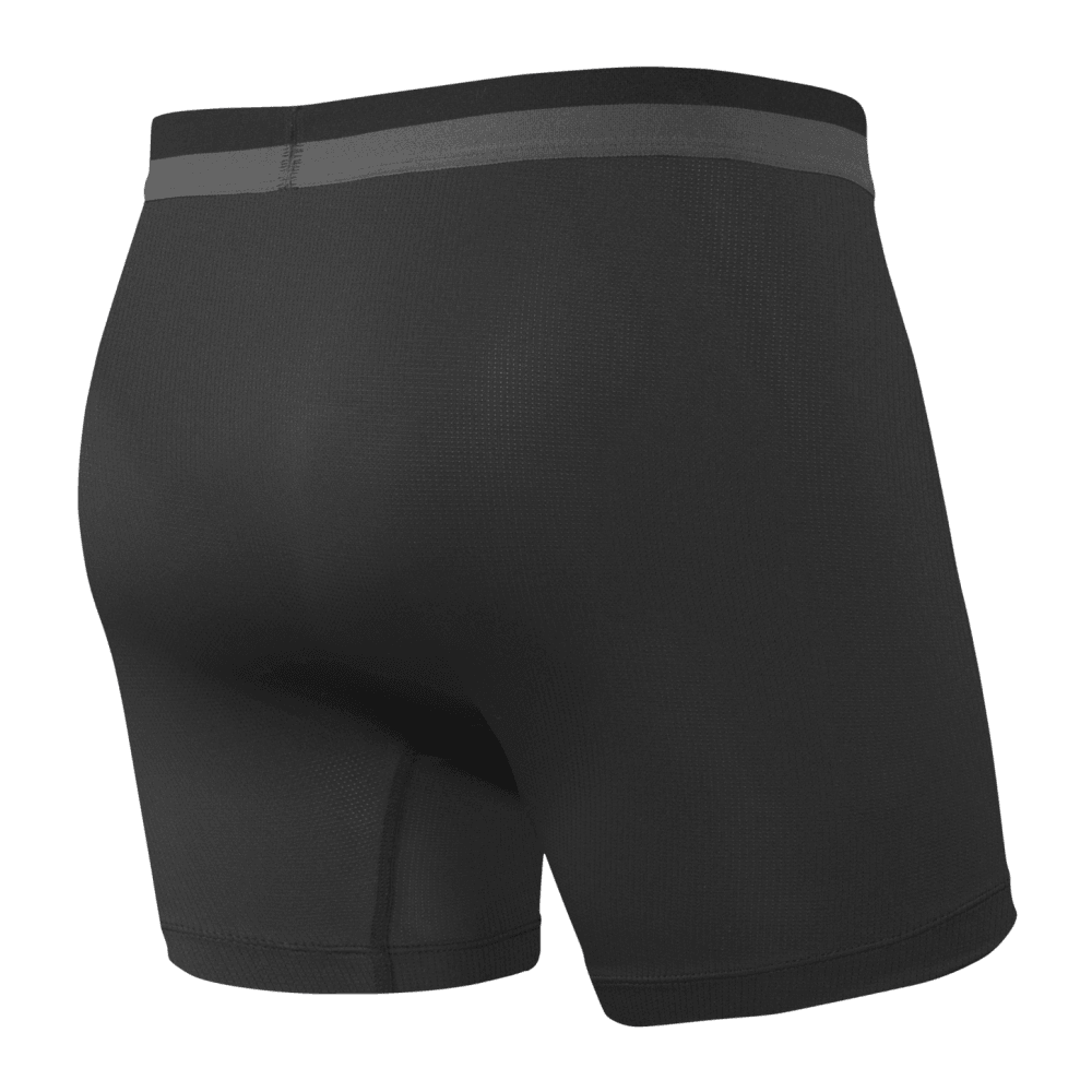 SAXX Sport Mesh Boxer Mesh  Black