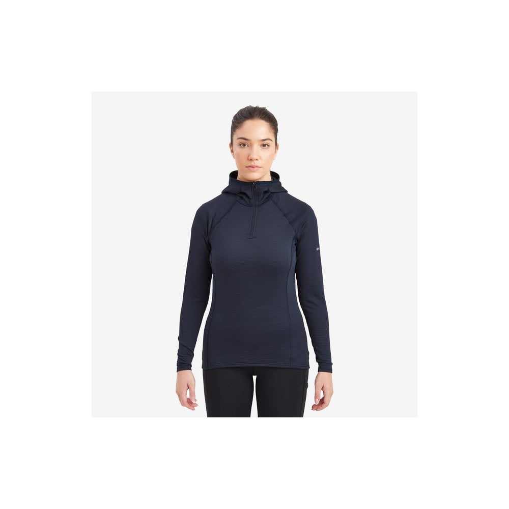 Montane Womens Protium lite hoodie Eclipse Blue