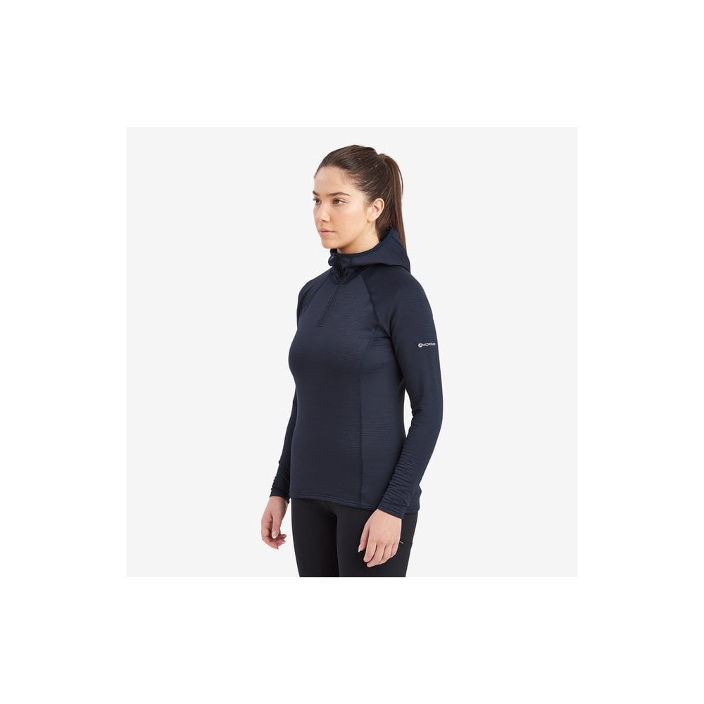 Montane Womens Protium lite hoodie Eclipse Blue