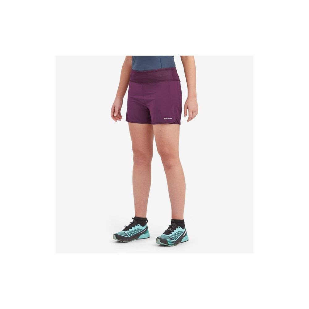 Montane Fem Slipstream Twin Skin Short Berry