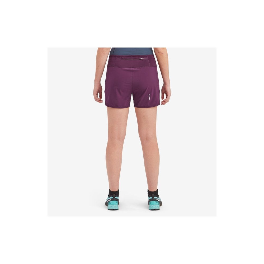 Montane Fem Slipstream Twin Skin Short Berry
