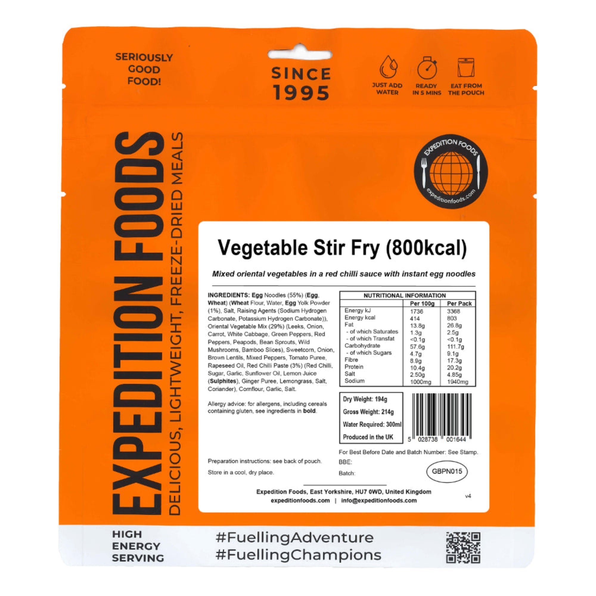 Vegetable Stir Fry