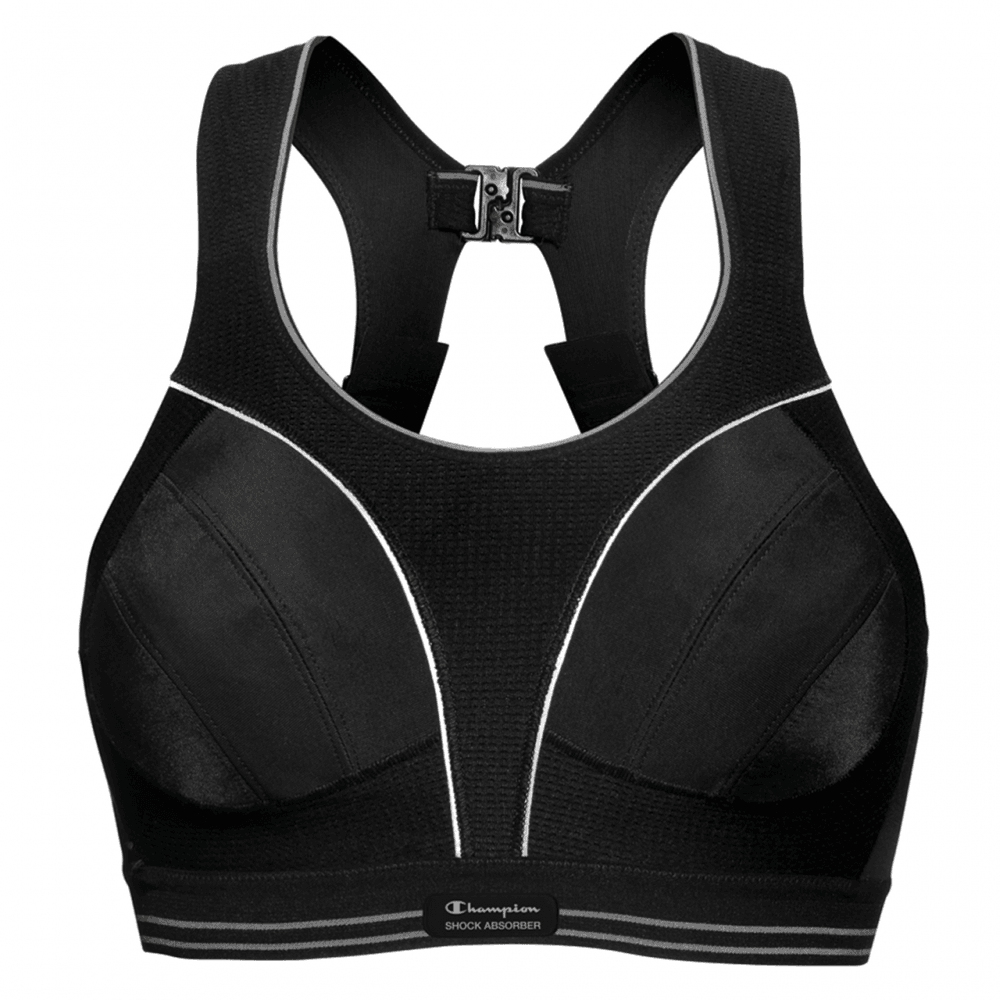 Shock Absorber Ultimate Run Bra - Black/Silver