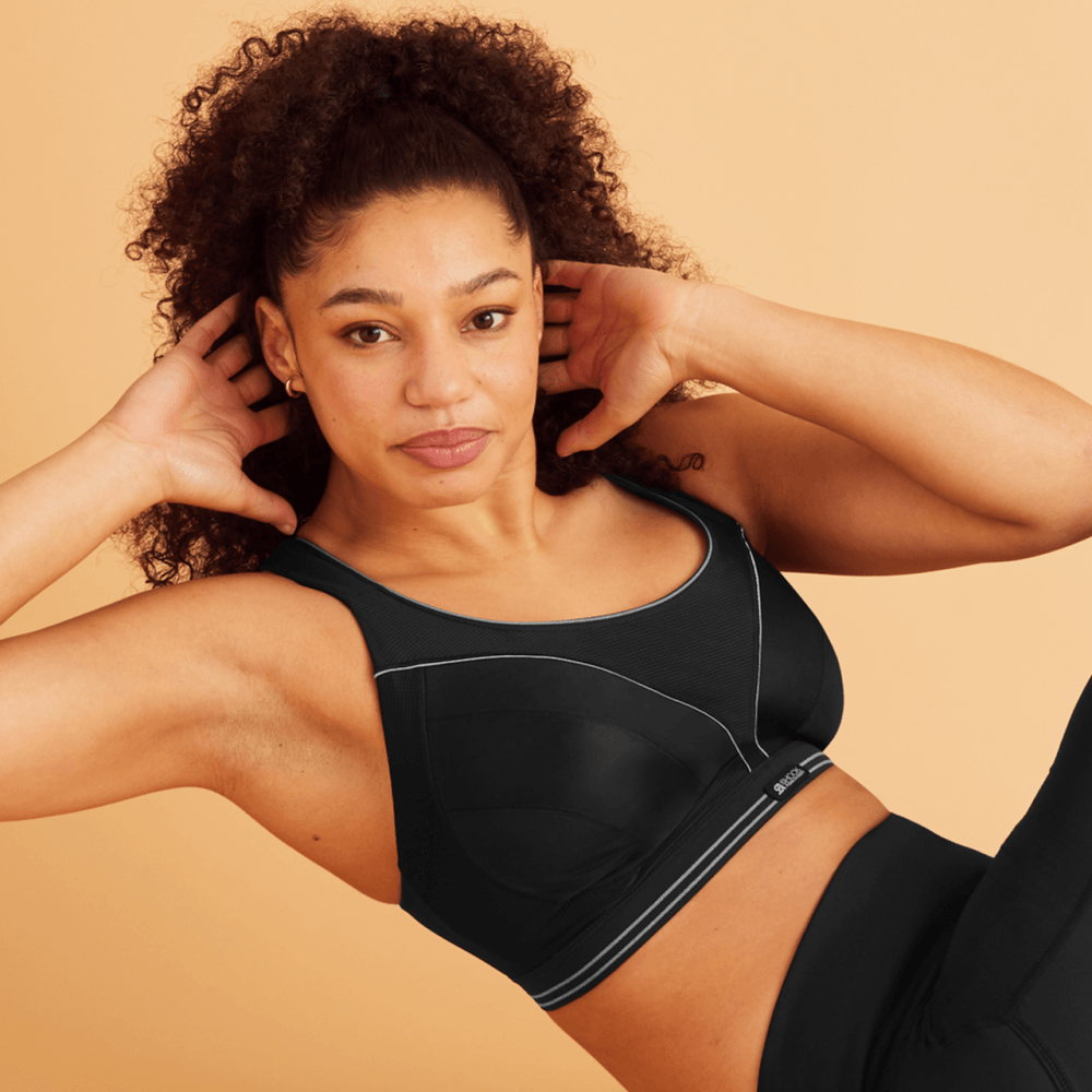 Shock Absorber Ultimate Run Bra - Black/Silver
