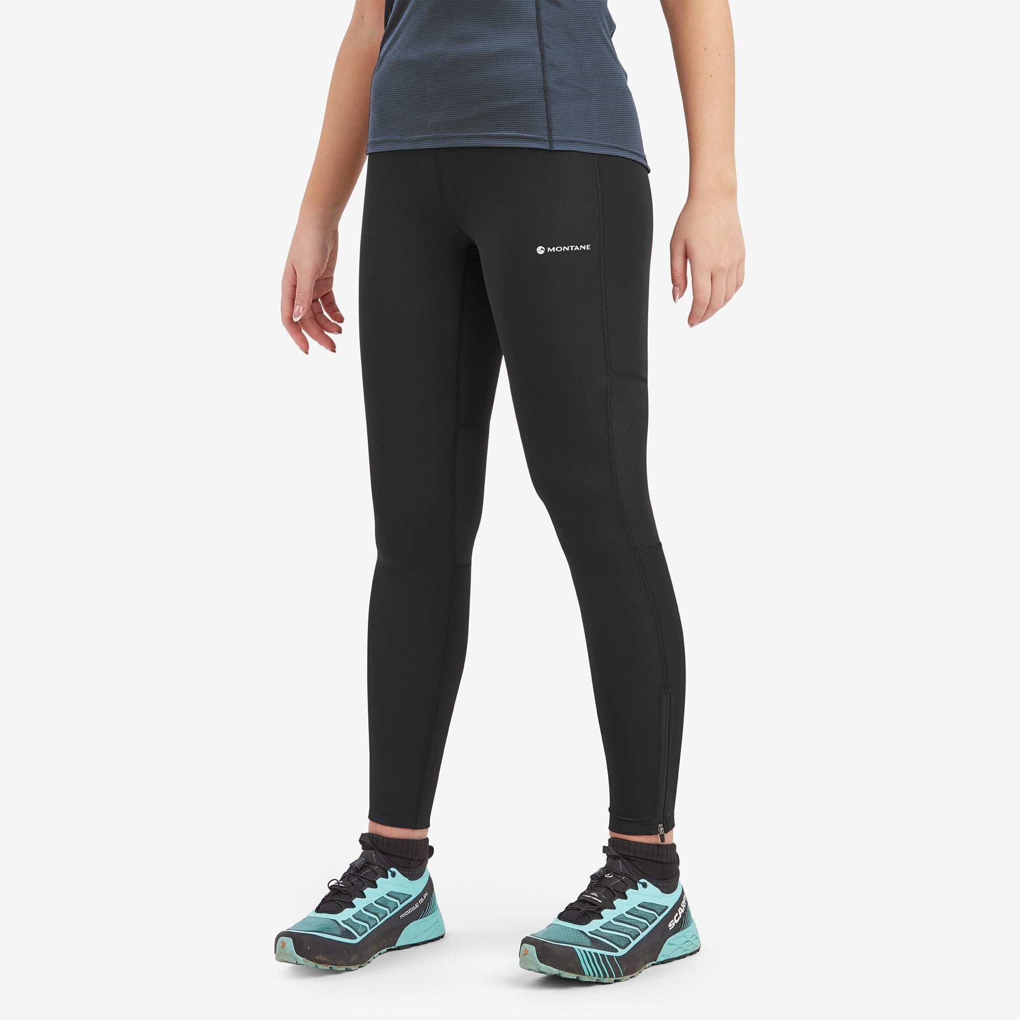 Montane Fem Slipstream Trail Tights Black