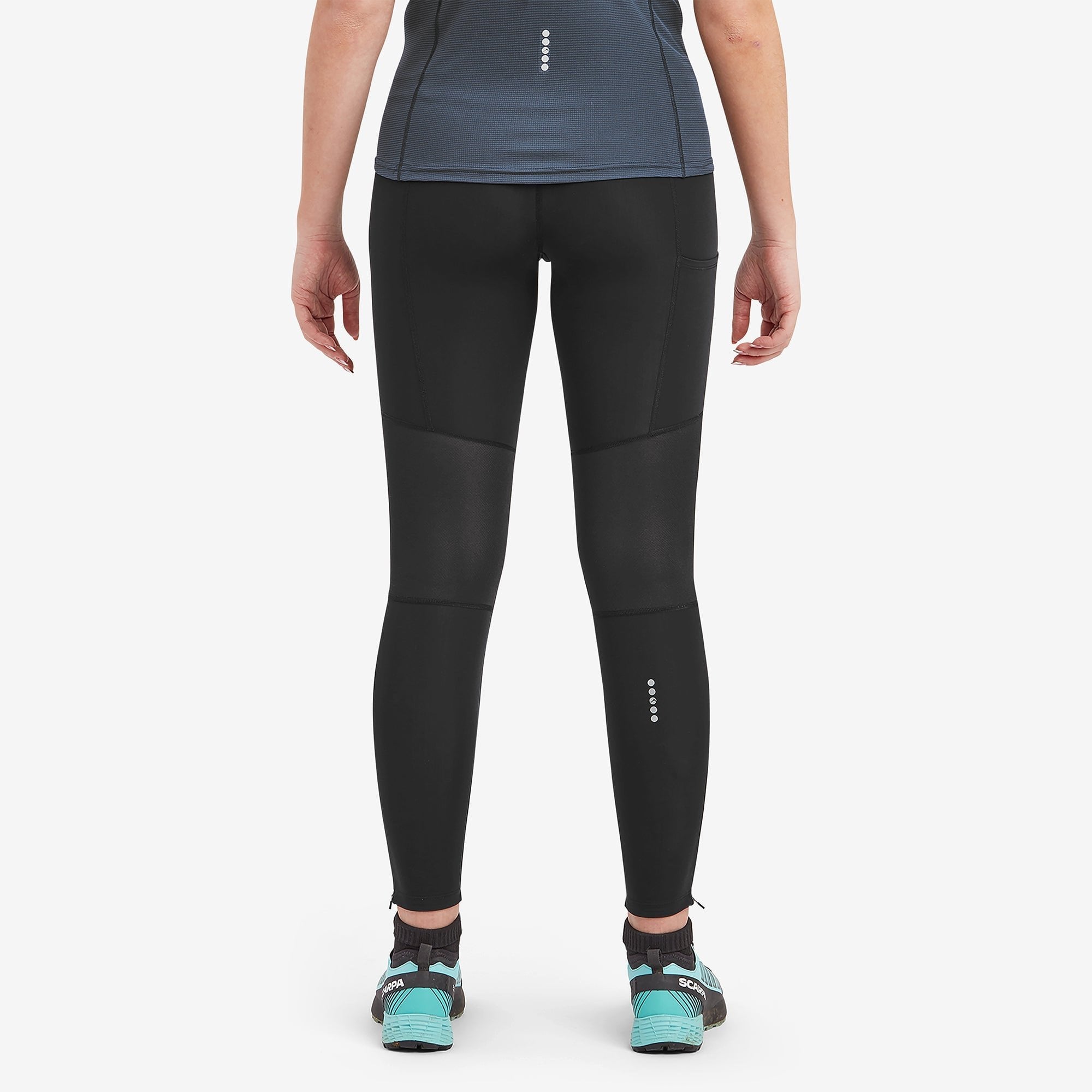 Montane Fem Slipstream Trail Tights Black