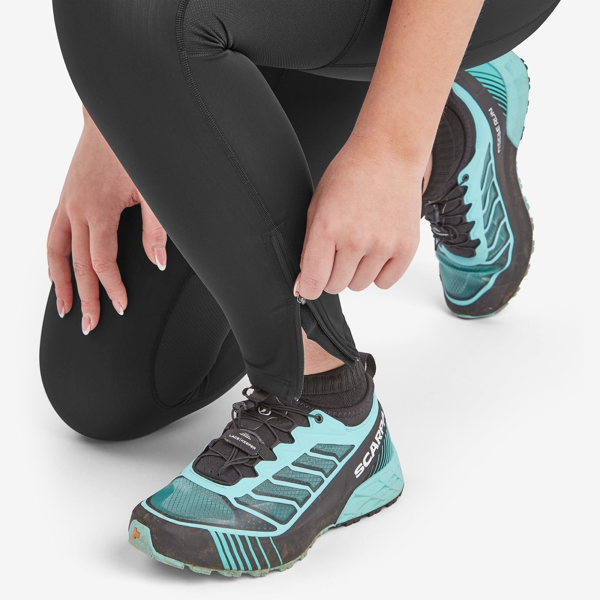 Montane Fem Slipstream Trail Tights Black