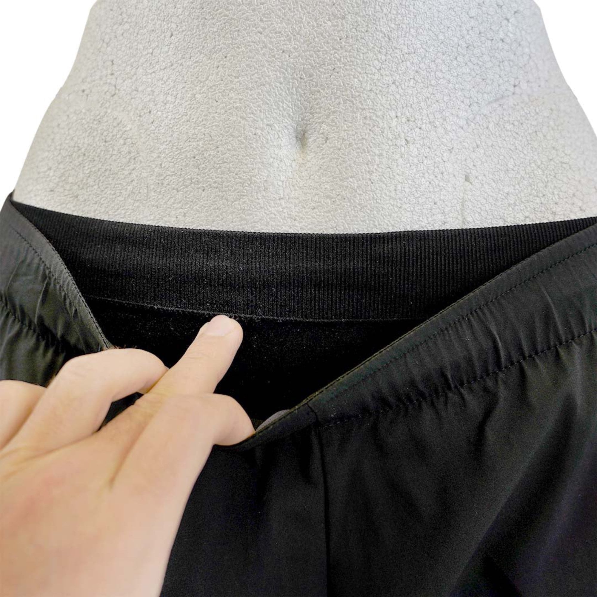 Raidlight R-Light 2 in 1 Shorts Black
