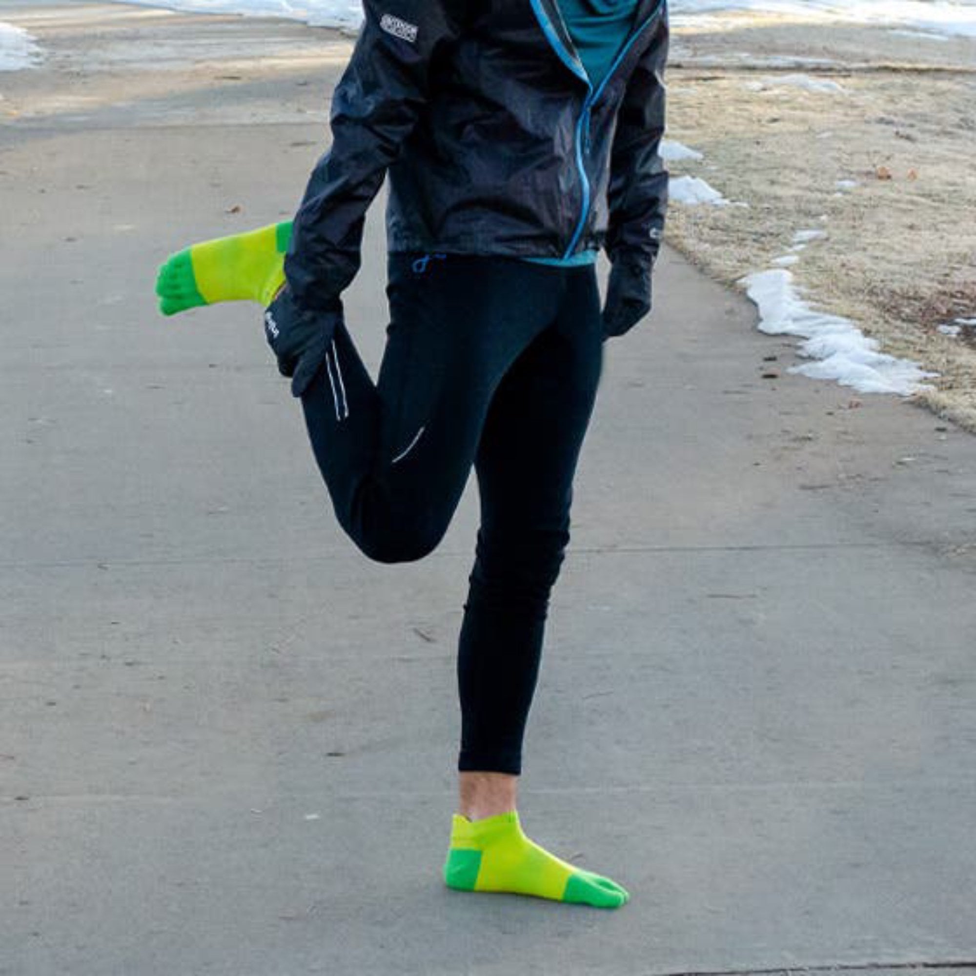 Injinji Run Lightweight No Show NVY