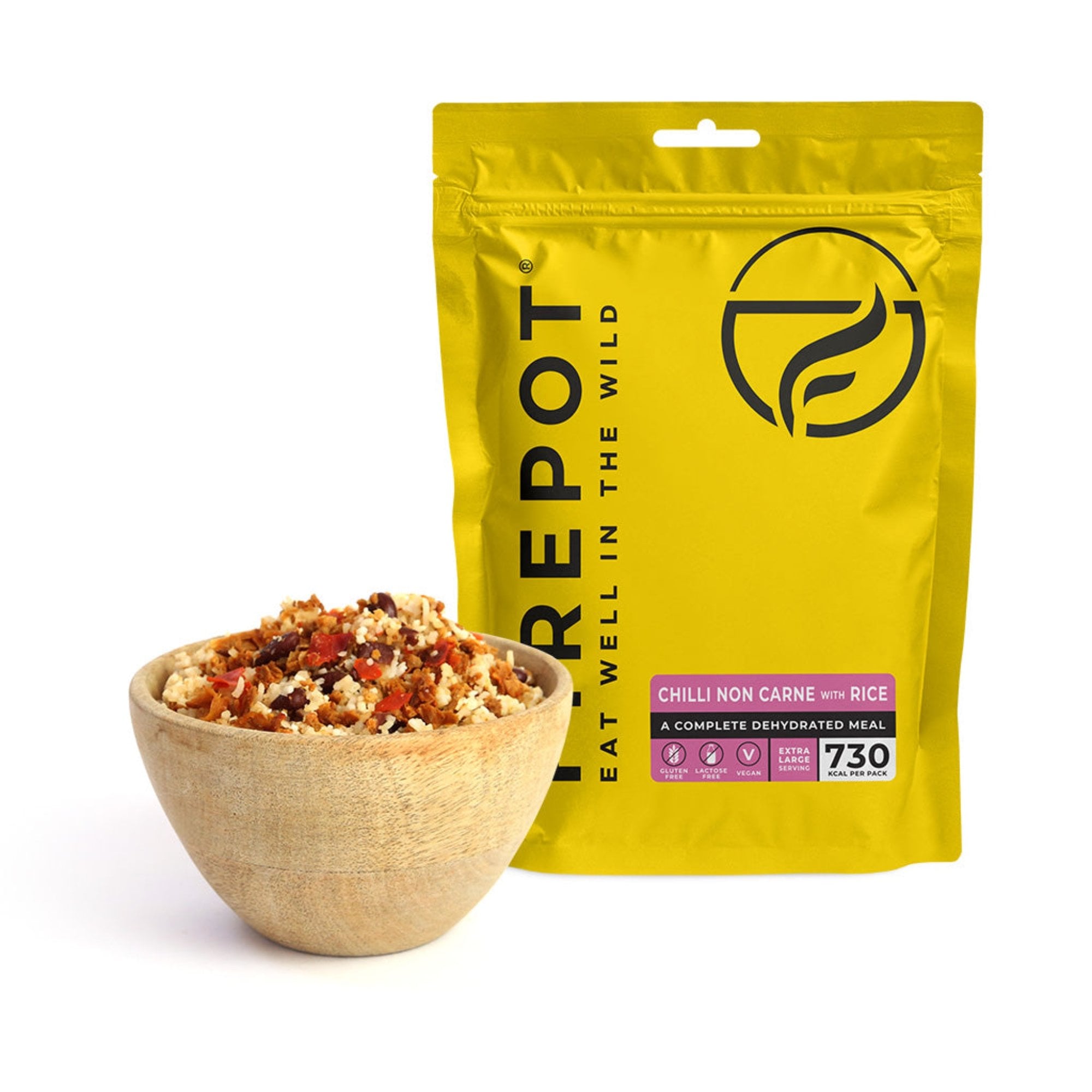 Firepot Chilli Non Carne with Rice MRK 146