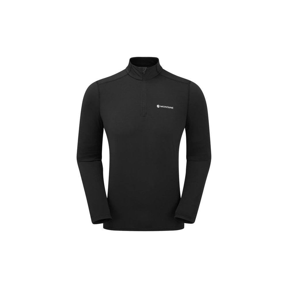 Montane Dart XT Zip Neck long sleeve Black