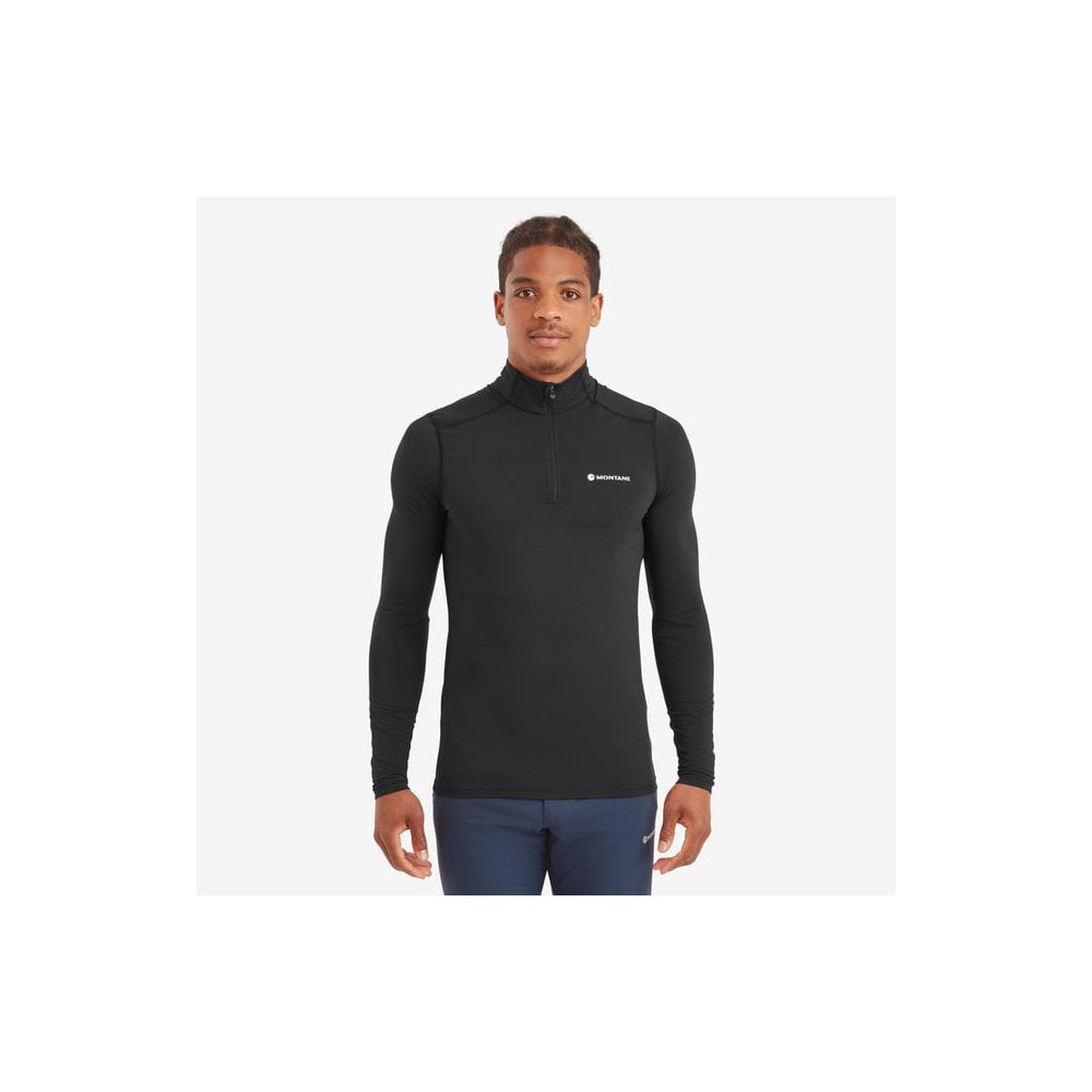 Montane Dart XT Zip Neck long sleeve Black