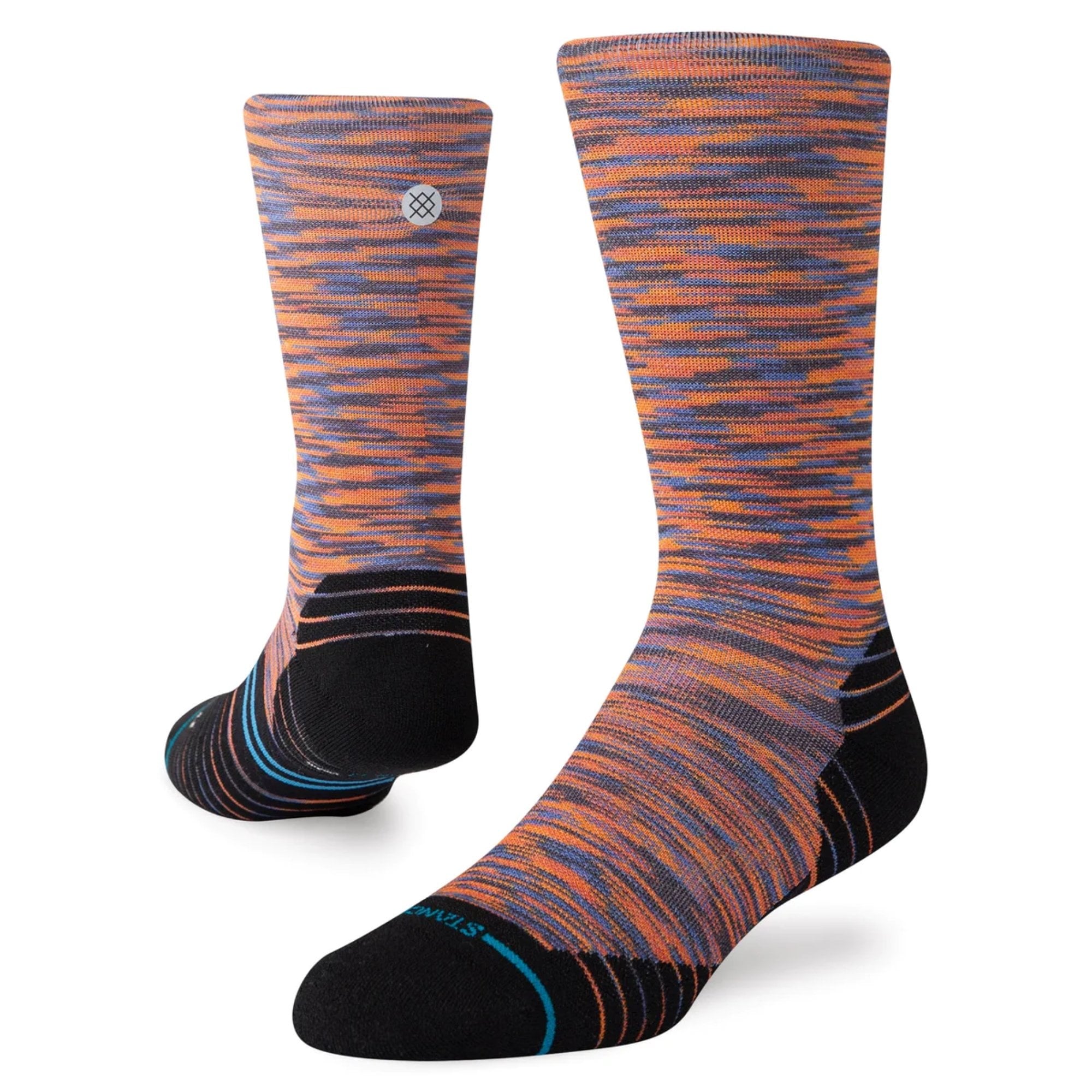 Stance Run Crew Teal