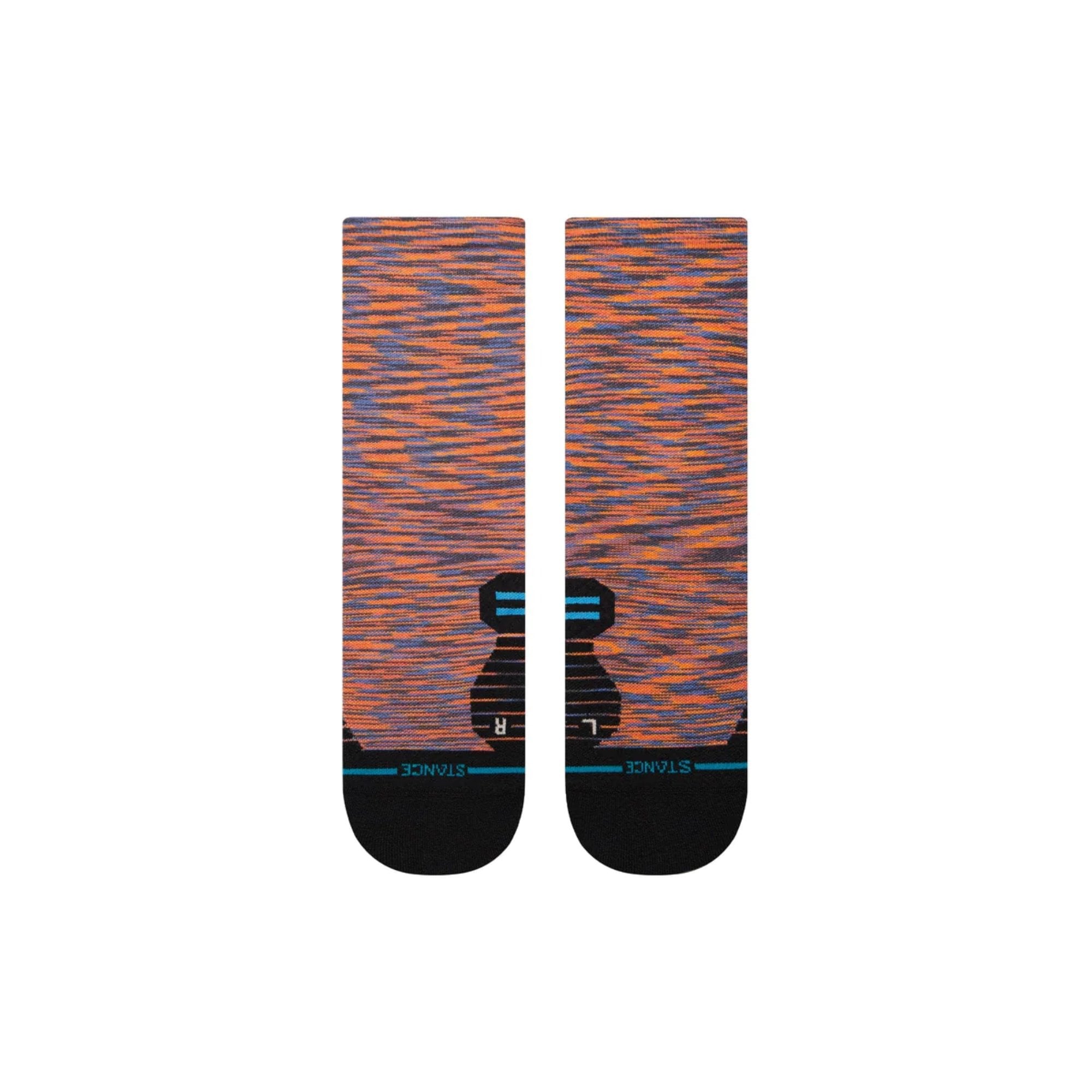 Stance Run Crew Teal