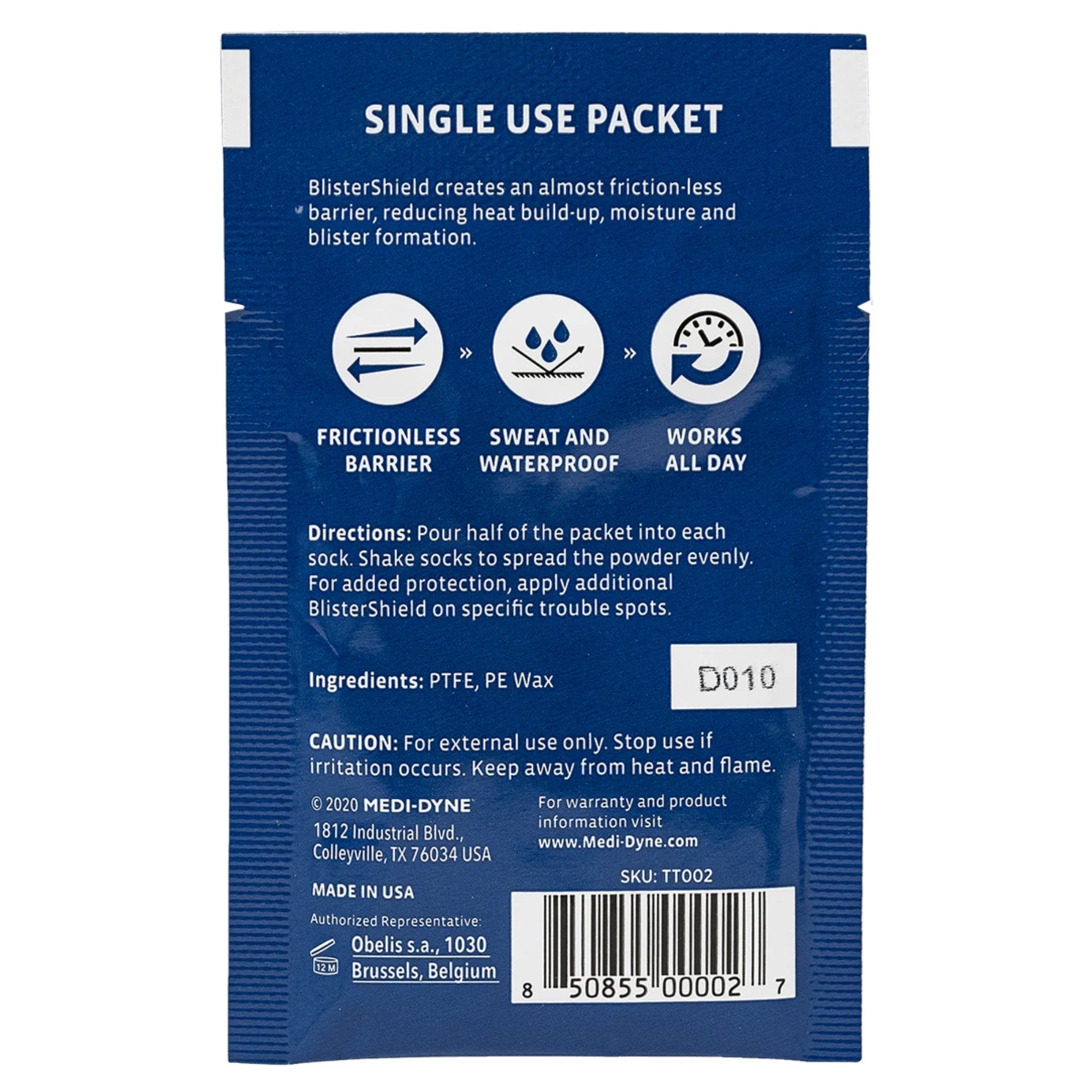 Skin Guard Protection Sachet