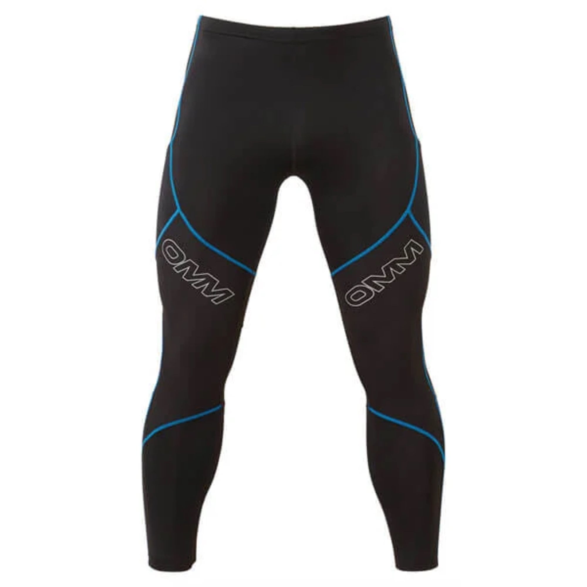 OMM Flash Winter Tights Black Blue