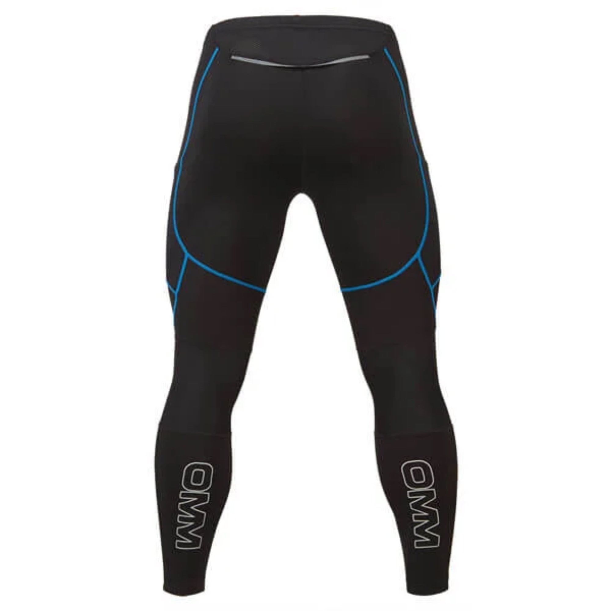 OMM Flash Winter Tights Black Blue