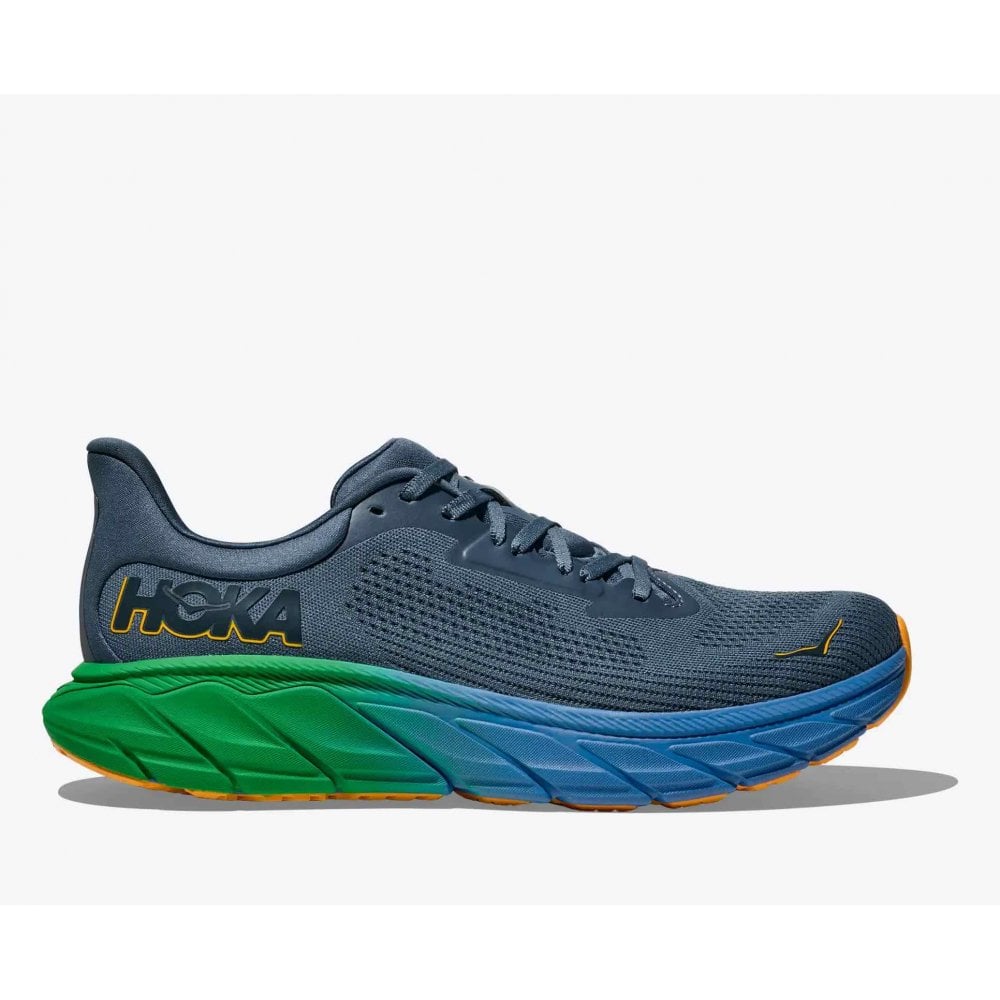 Hoka Clifton 9 (Men's) - Stardust/Electric Cobalt