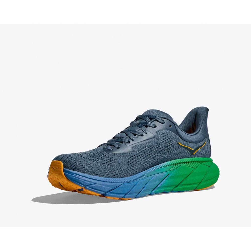 Hoka Clifton 9 (Men's) - Stardust/Electric Cobalt