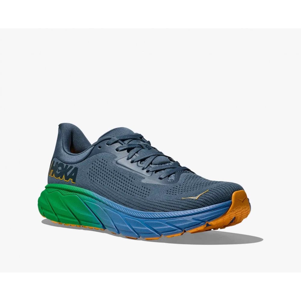Hoka Clifton 9 (Men's) - Stardust/Electric Cobalt