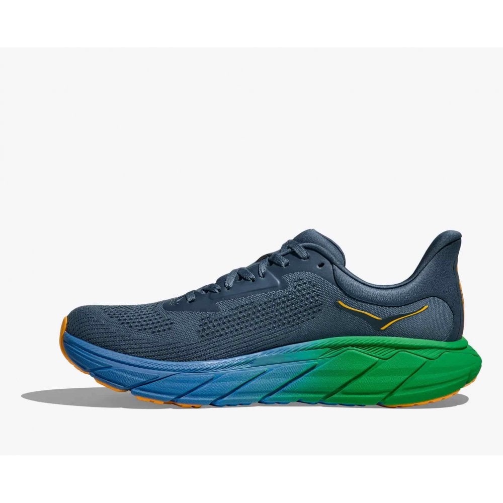 Hoka Clifton 9 (Men's) - Stardust/Electric Cobalt