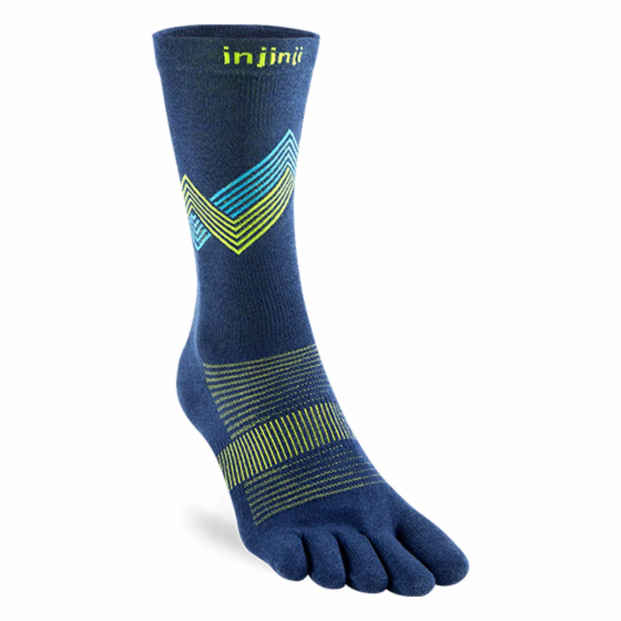 Injinji Ultra Run Crew Length Glow