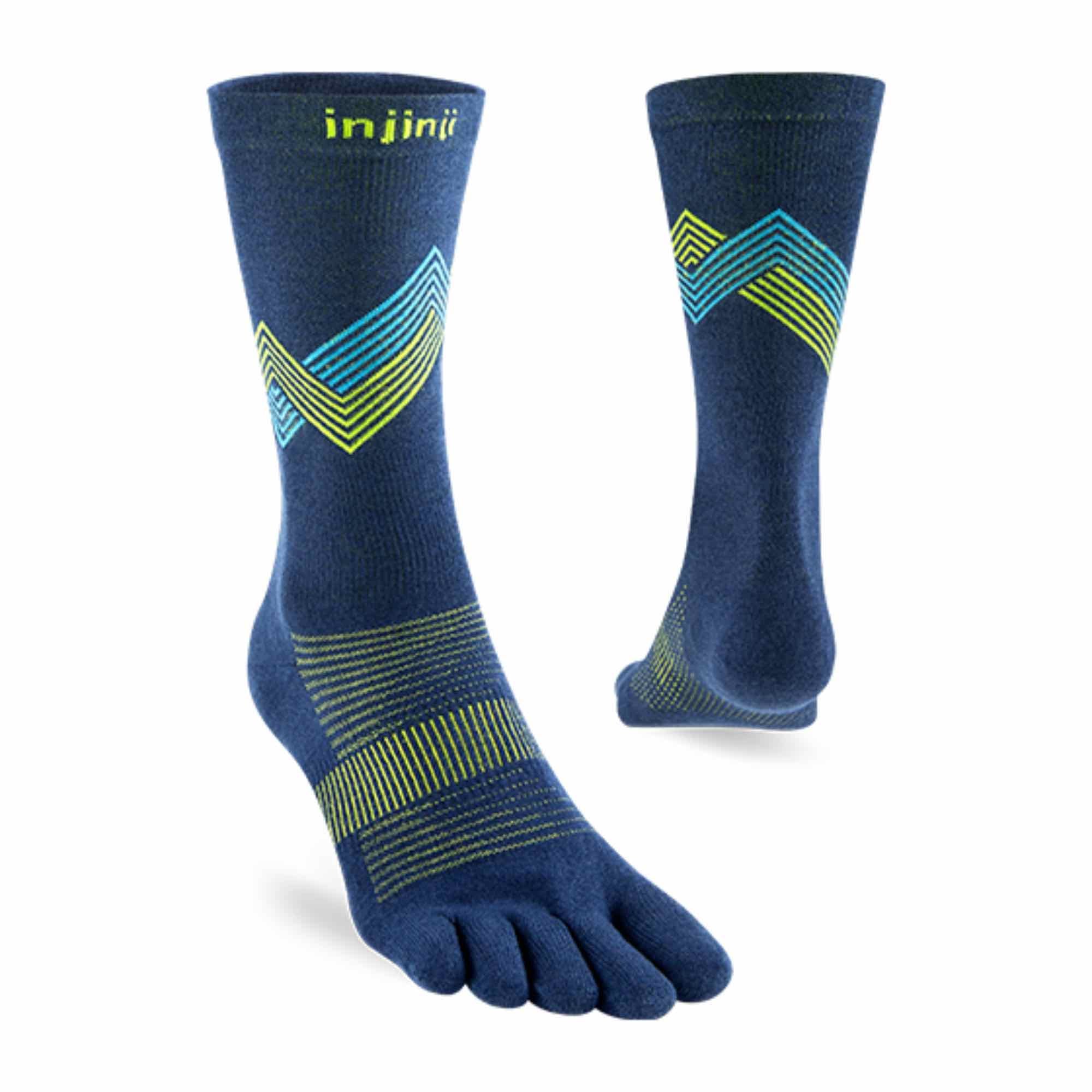 Injinji Ultra Run Crew Length Glow