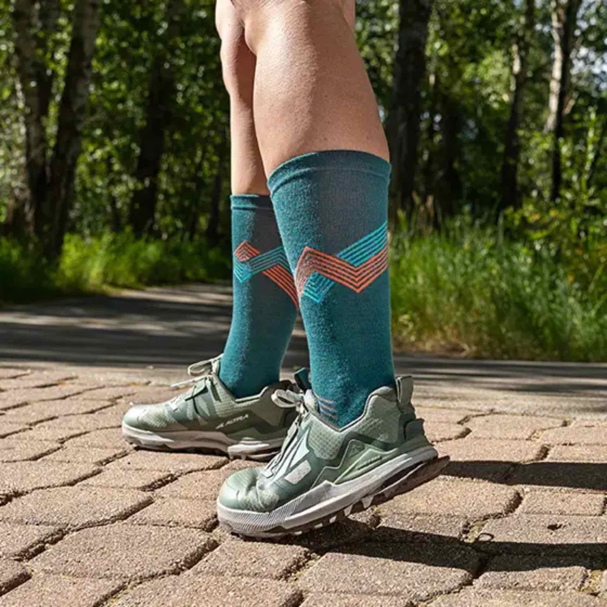 Injinji Ultra Run Crew Length Glow
