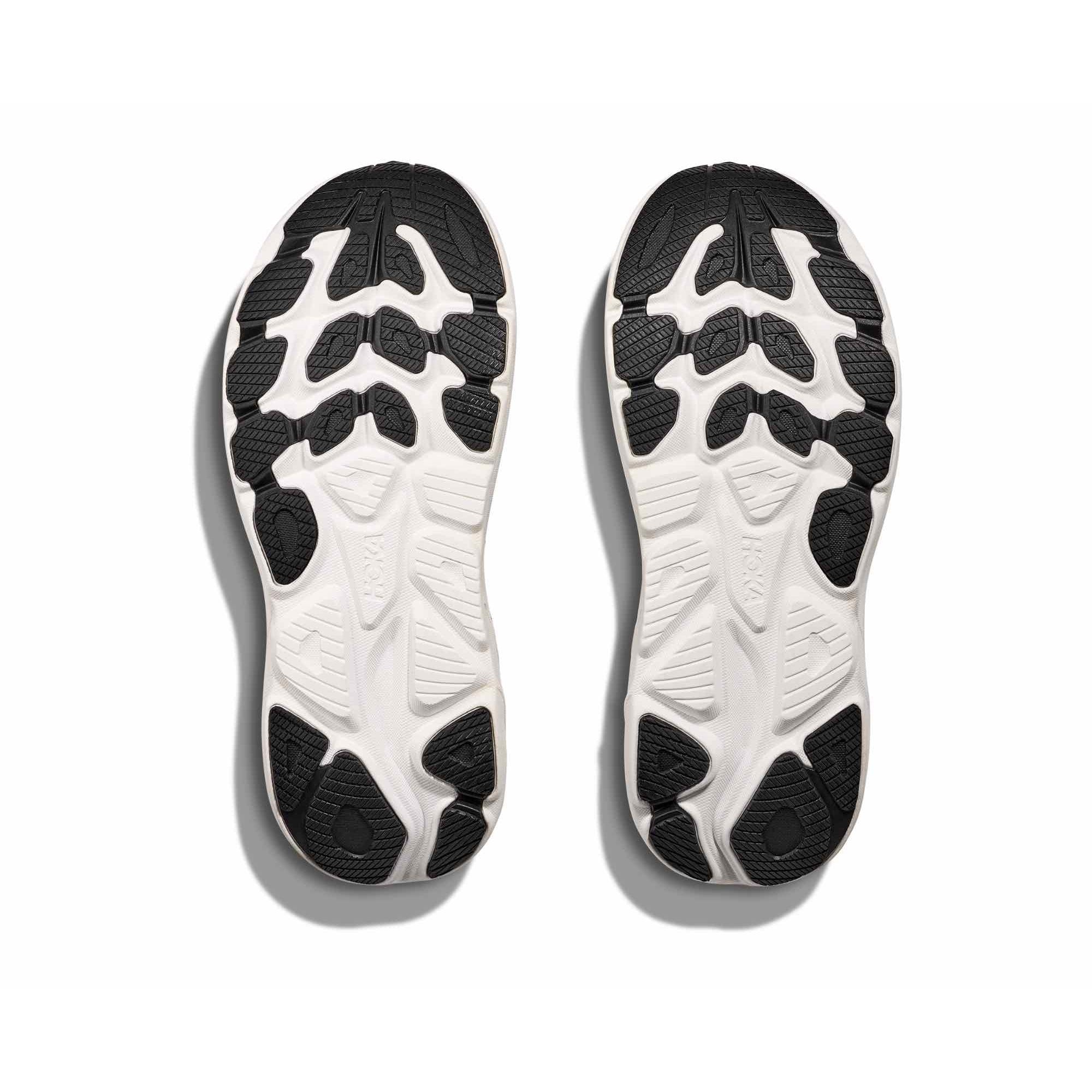 Hoka Clifton 10 D width (Women's) - Black/White