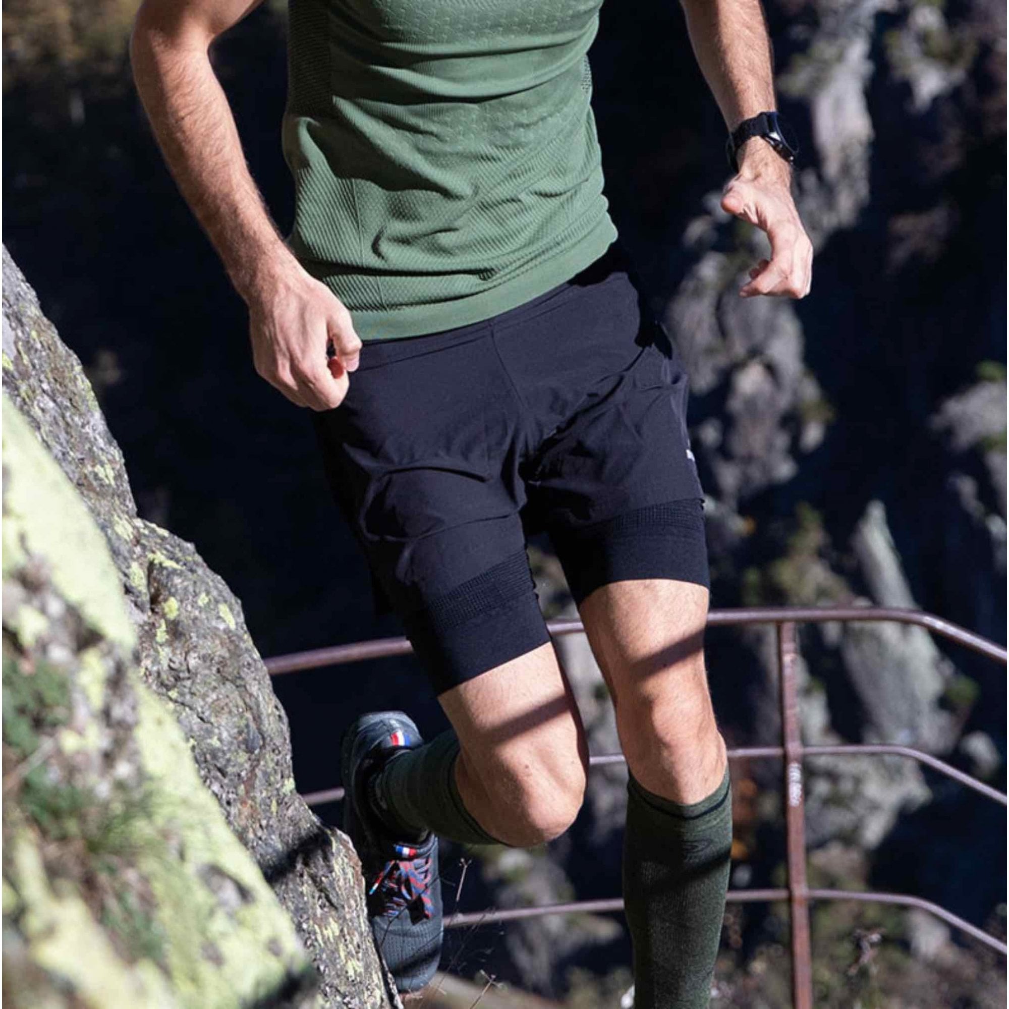BV Sport CSX Combo EVO2 Trail Shorts Black
