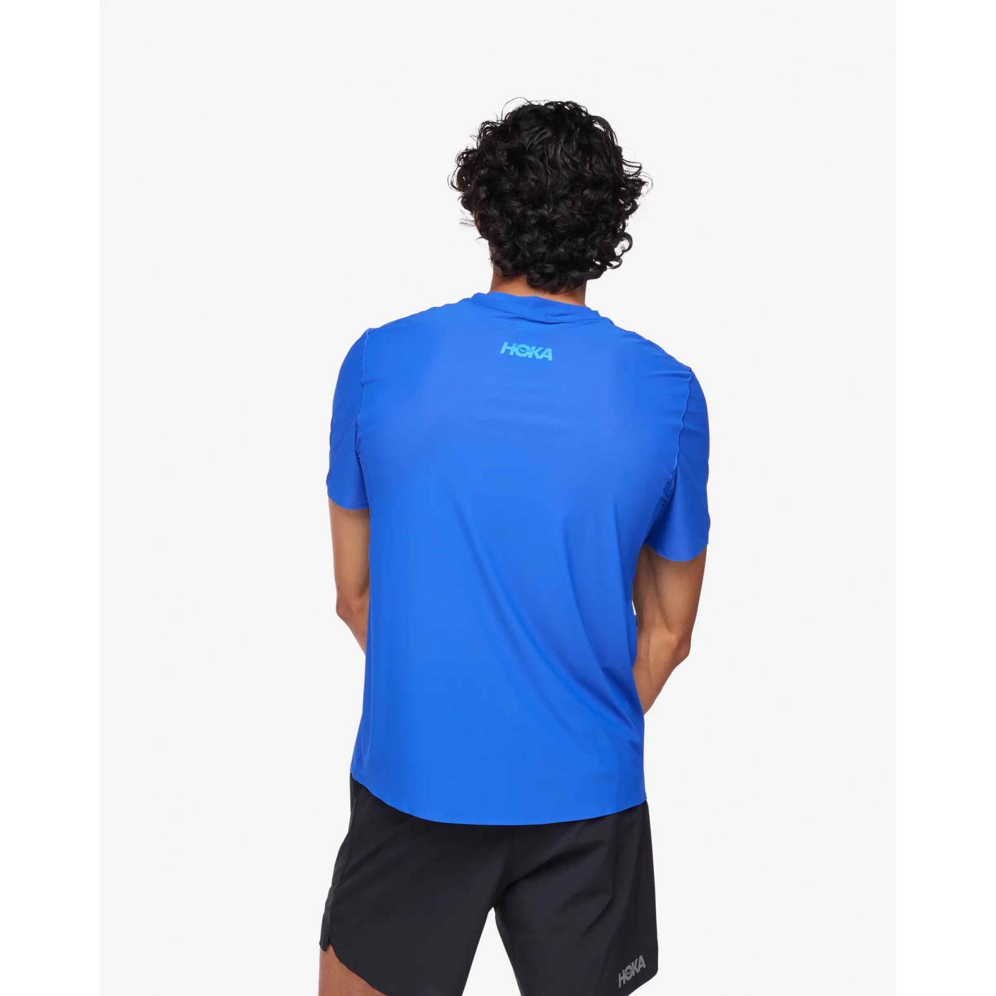 Hoka Men's Airolite Run Short Sleeve | BLK