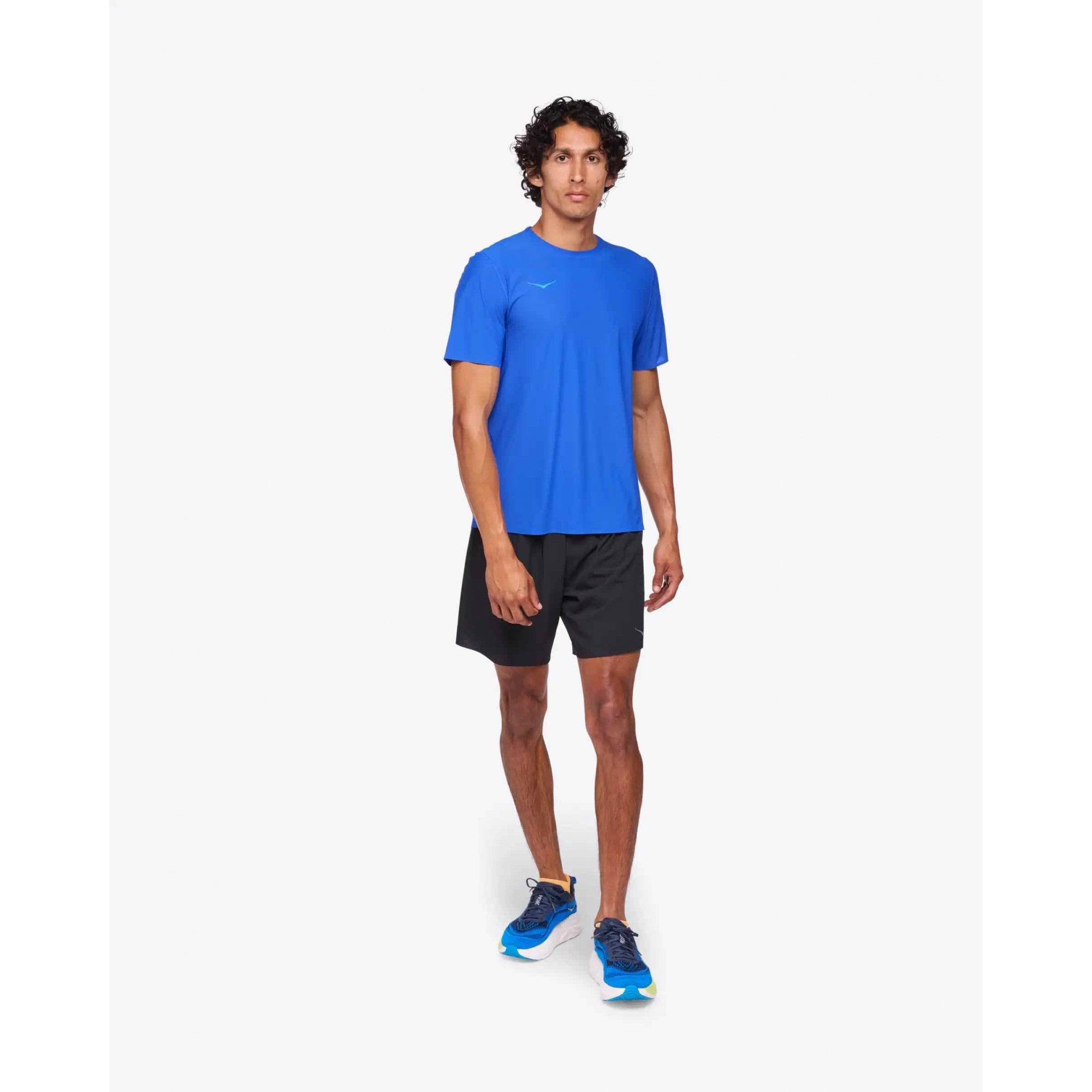 Hoka Men's Airolite Run Short Sleeve | BLK