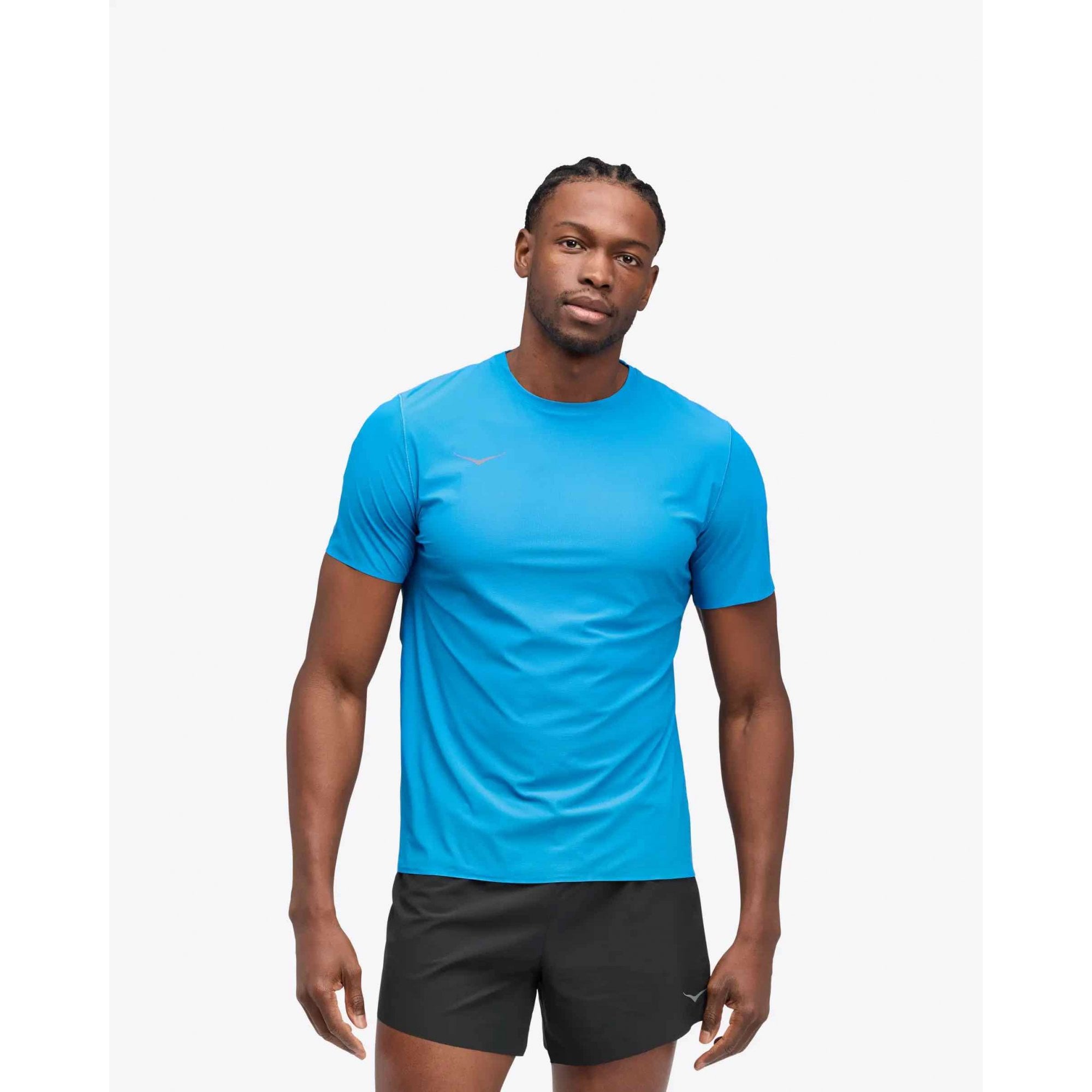 Hoka Men's Airolite Run Short Sleeve | BLK