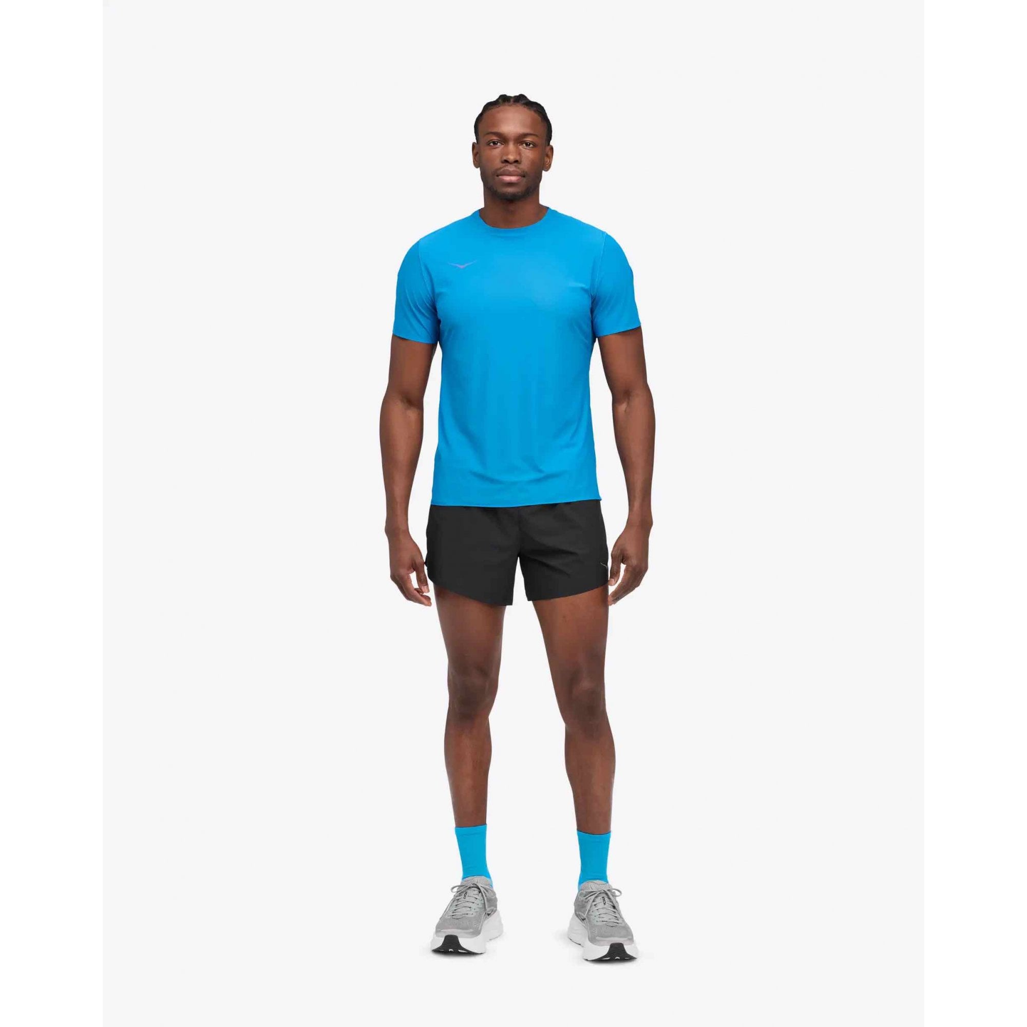 Hoka Men's Airolite Run Short Sleeve | BLK