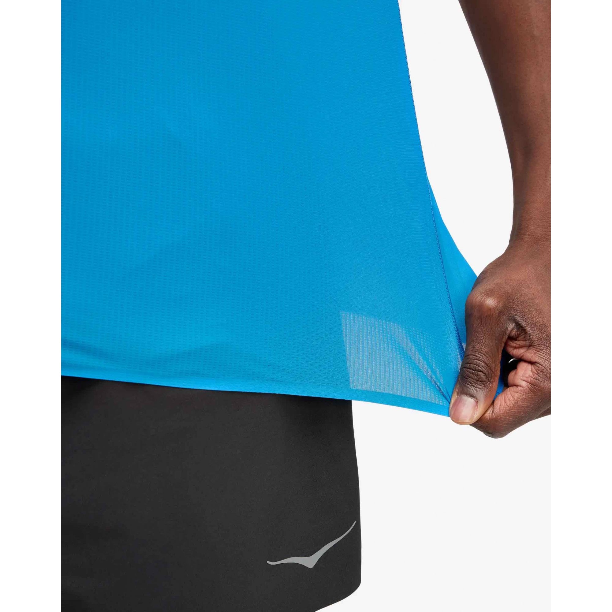 Hoka Men's Airolite Run Short Sleeve | BLK