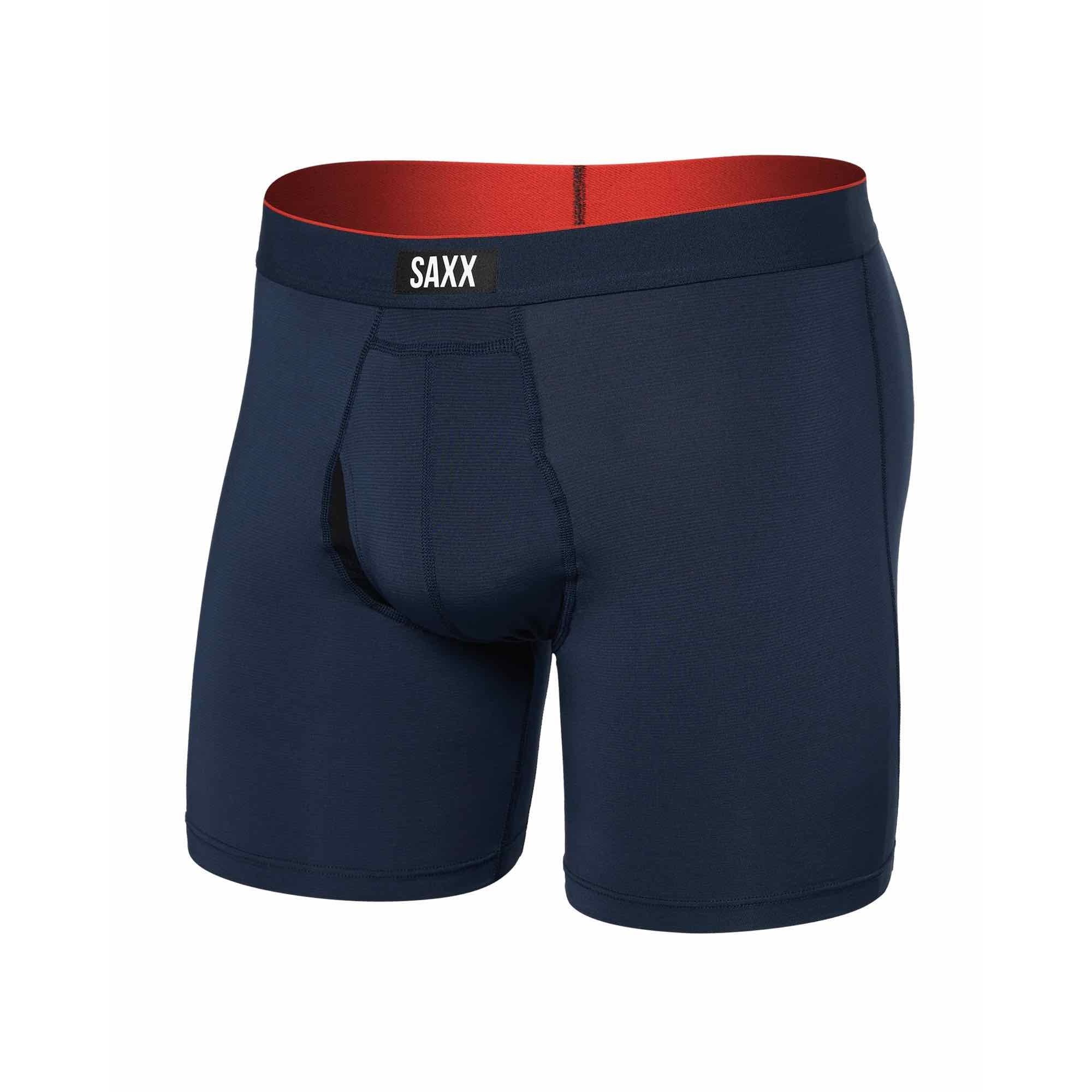 SAXX Sport Mesh Boxer Mesh  Black